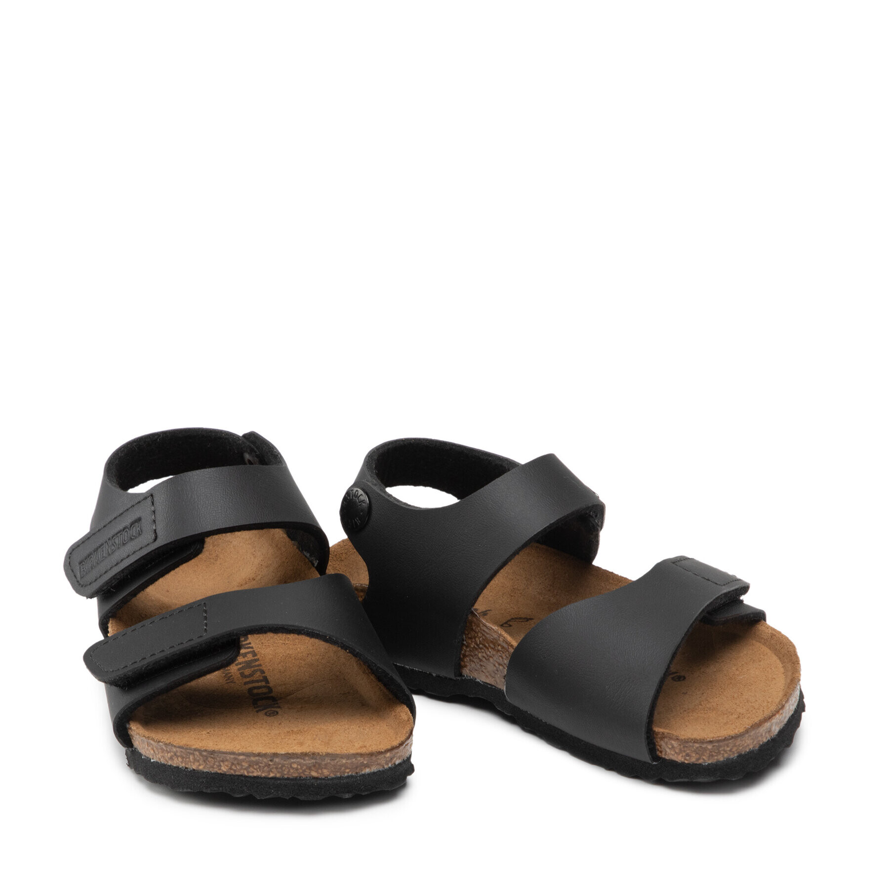 Birkenstock Сандали Palu Kids Logo Bs 1017357 Черен - Pepit.bg