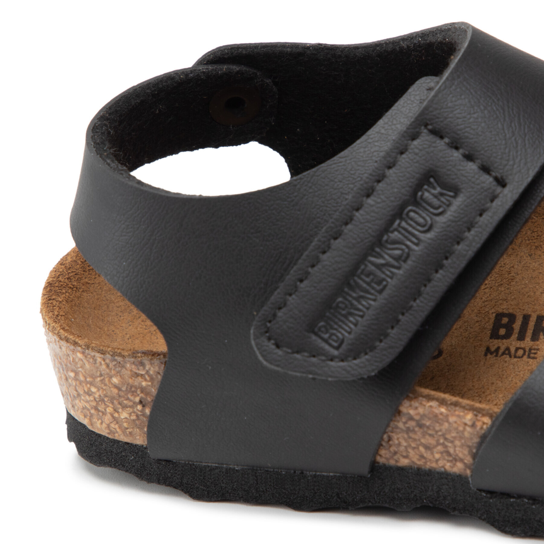 Birkenstock Сандали Palu Kids Logo Bs 1017357 Черен - Pepit.bg