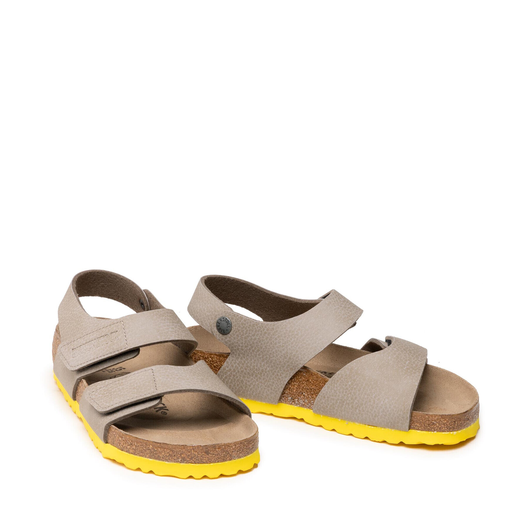 Birkenstock Сандали Palu Kids Logo Bs 1020275 Бежов - Pepit.bg