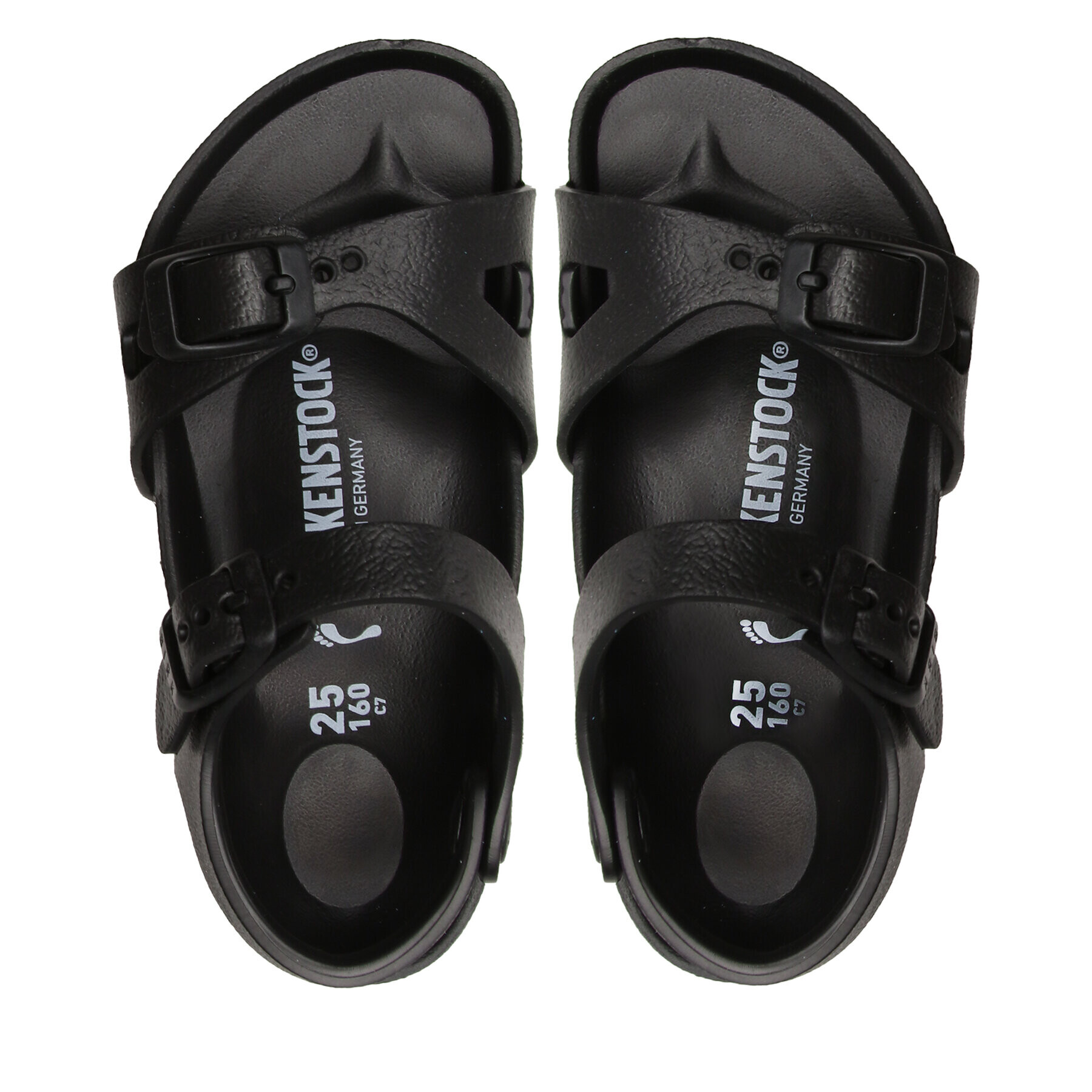 Birkenstock Сандали Rio 126113 Черен - Pepit.bg