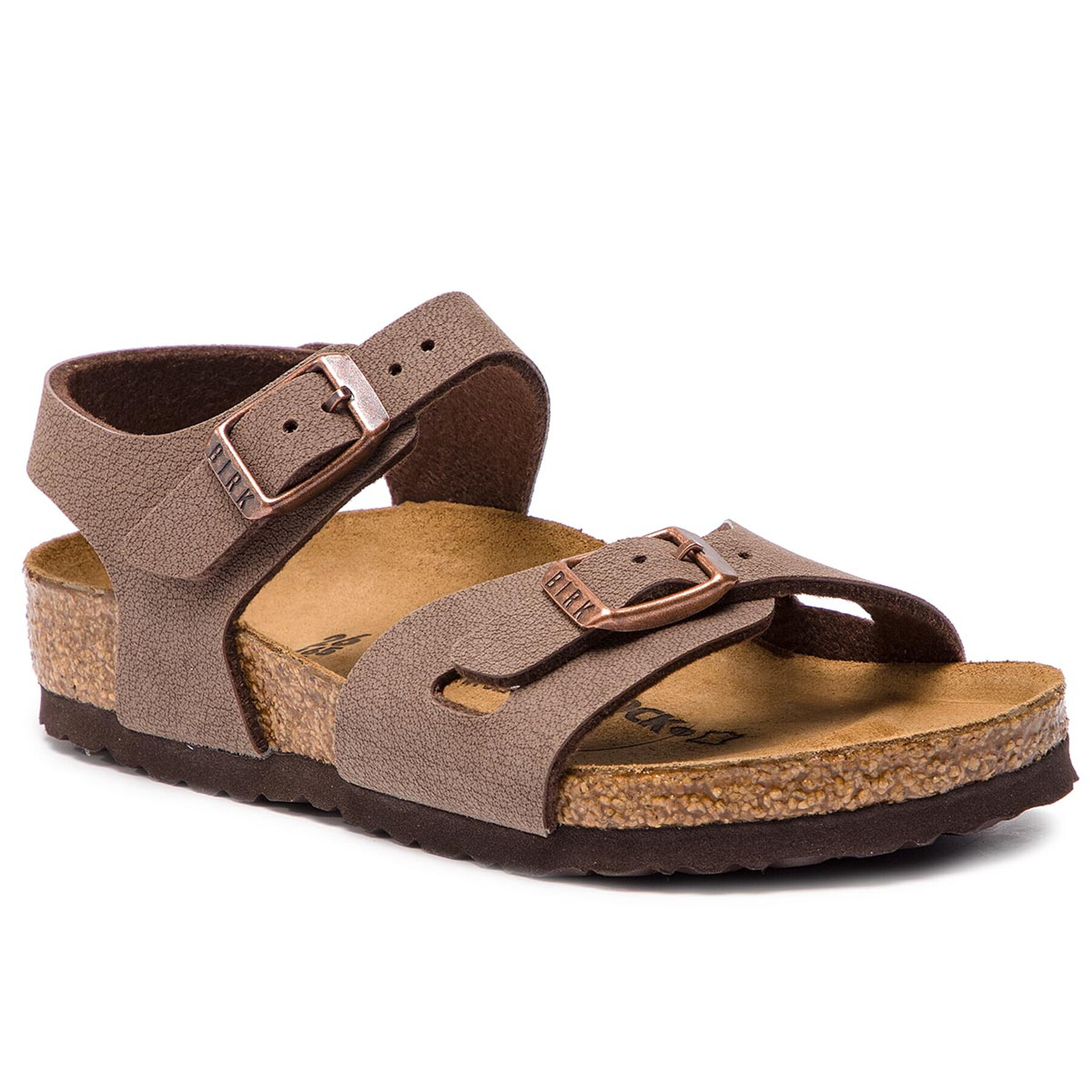 Birkenstock Сандали Rio Kids 1012506 Кафяв - Pepit.bg