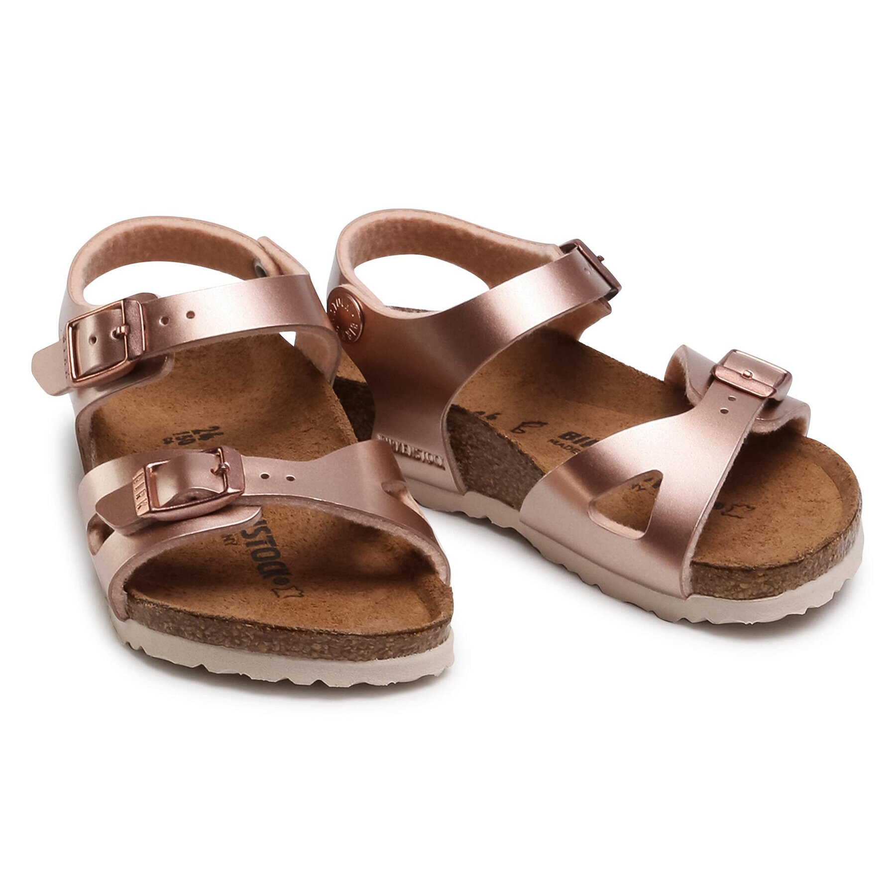 Birkenstock Сандали Rio Kids 1012519 Розов - Pepit.bg