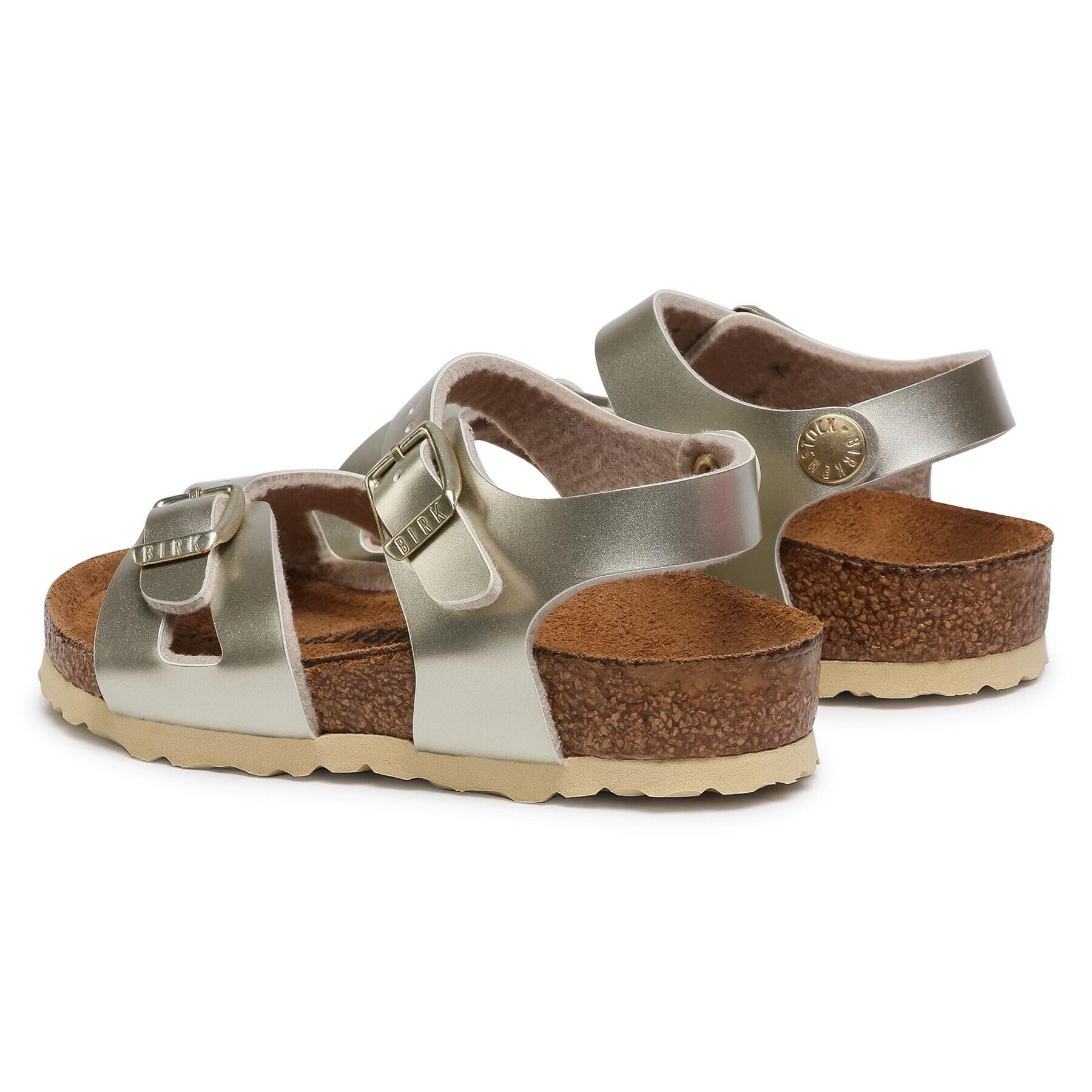 Birkenstock Сандали Rio Kids 1014826 Златист - Pepit.bg