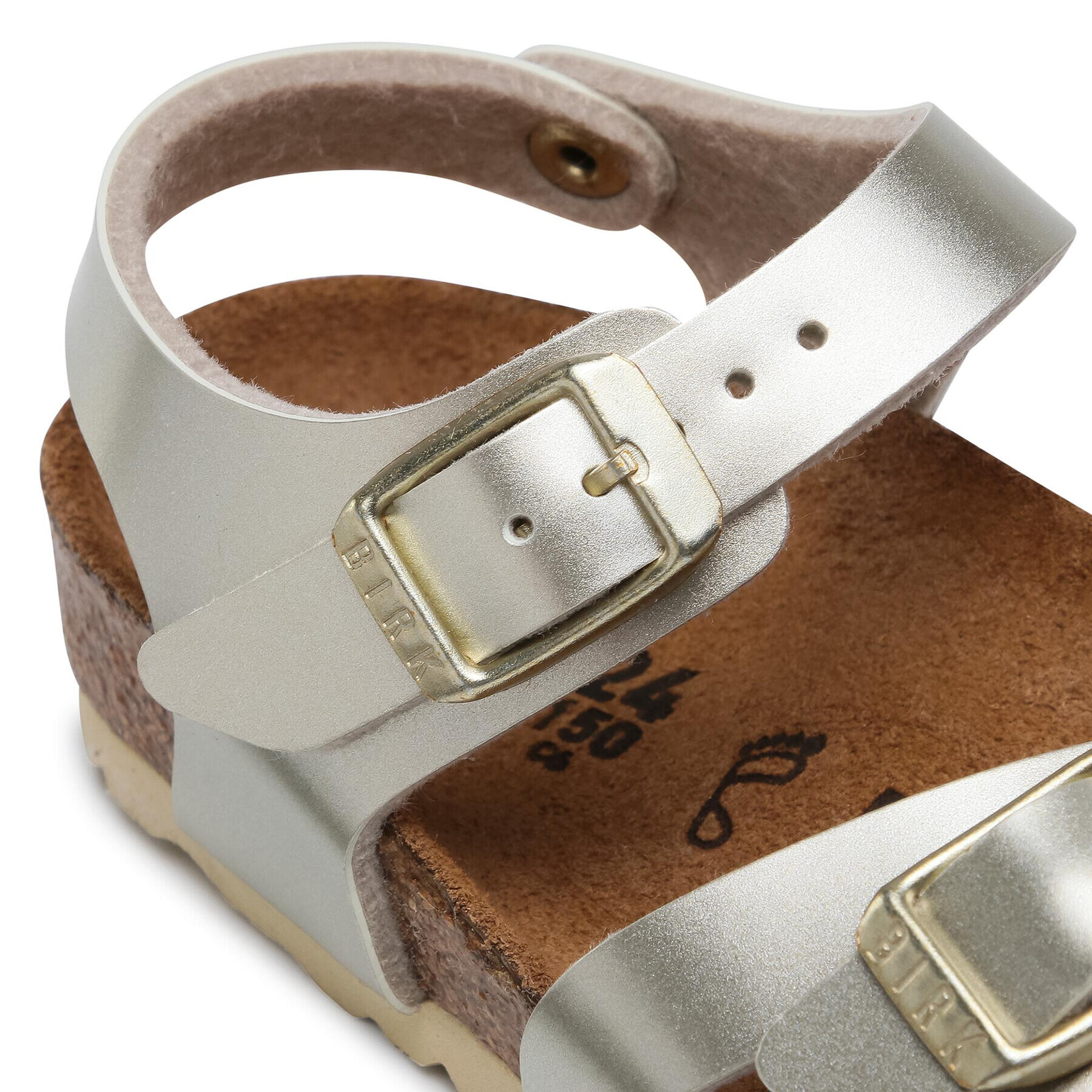 Birkenstock Сандали Rio Kids 1014826 Златист - Pepit.bg