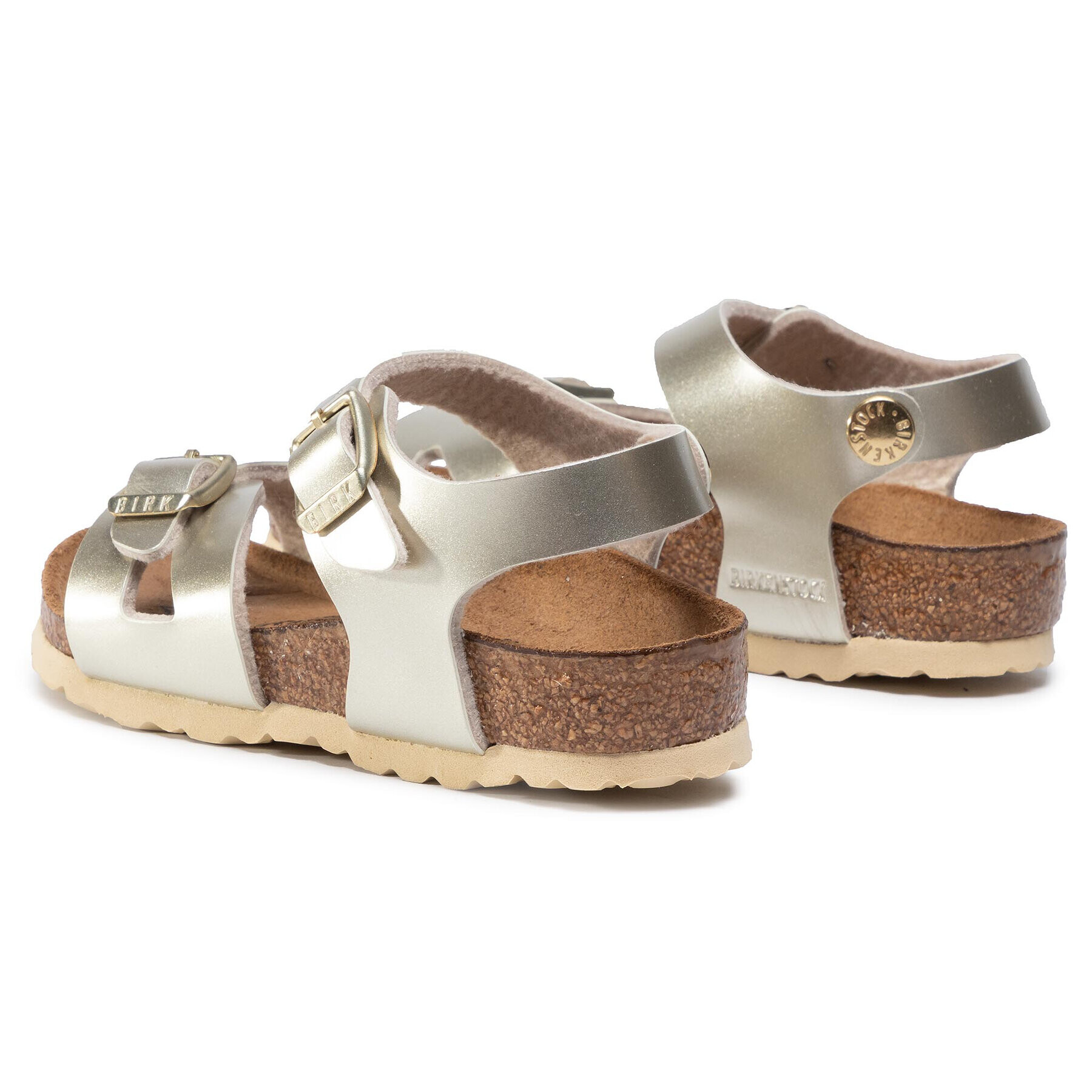 Birkenstock Сандали Rio Kids 1014829 Златист - Pepit.bg