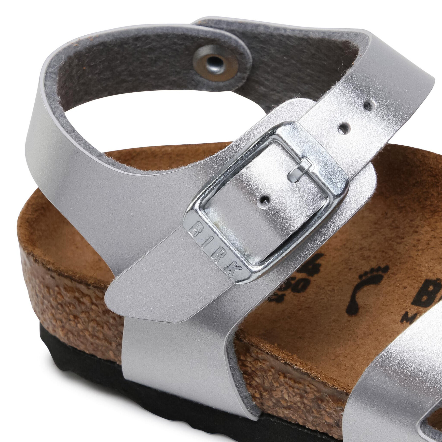 Birkenstock Сандали Rio Kids 1019201 Сребрист - Pepit.bg