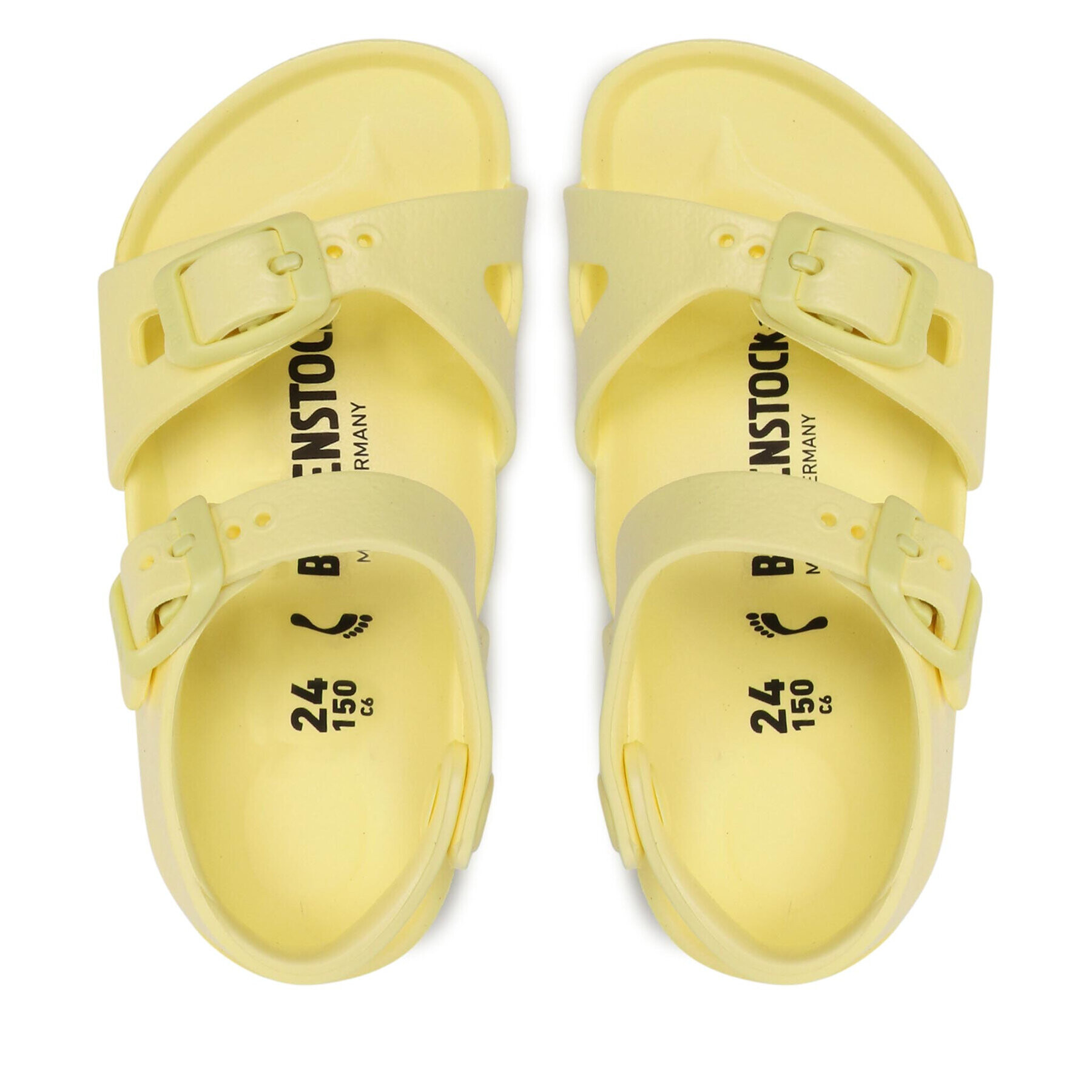 Birkenstock Сандали Rio Kids 1021635 Жълт - Pepit.bg