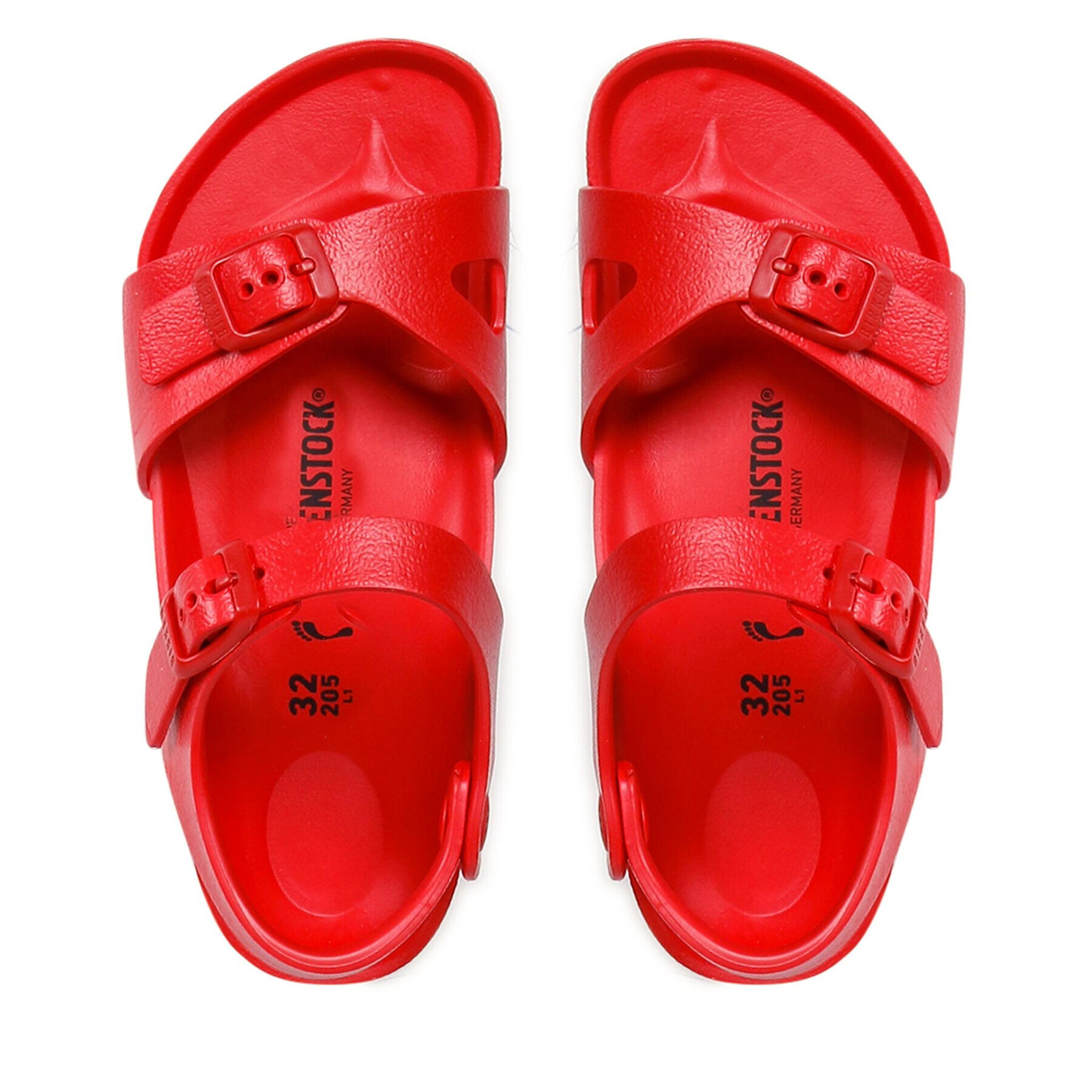 Birkenstock Сандали Rio Kids 1021671 Червен - Pepit.bg