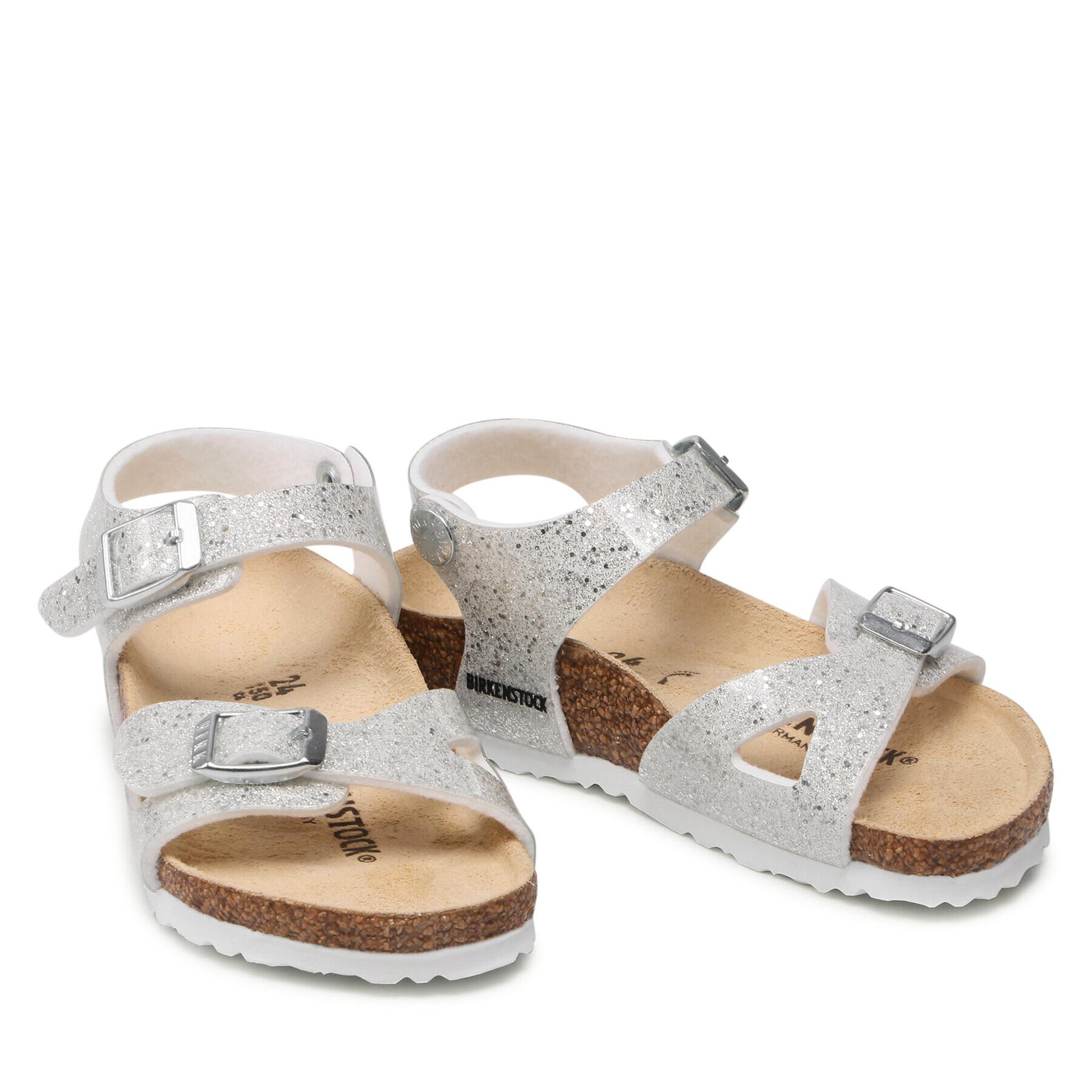 Birkenstock Сандали Rio Kids 1022198 Сребрист - Pepit.bg
