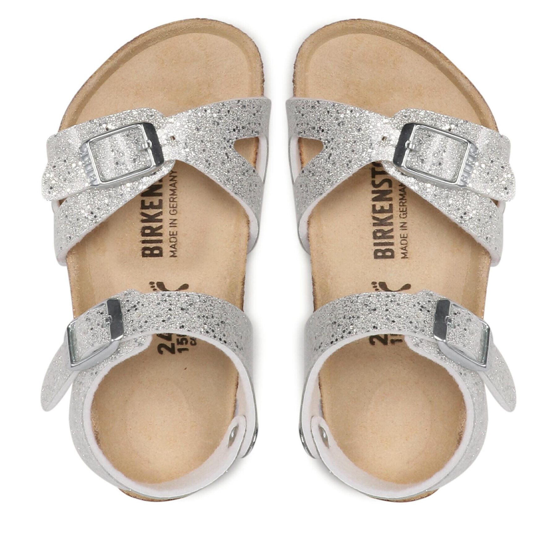 Birkenstock Сандали Rio Kids 1022198 Сребрист - Pepit.bg