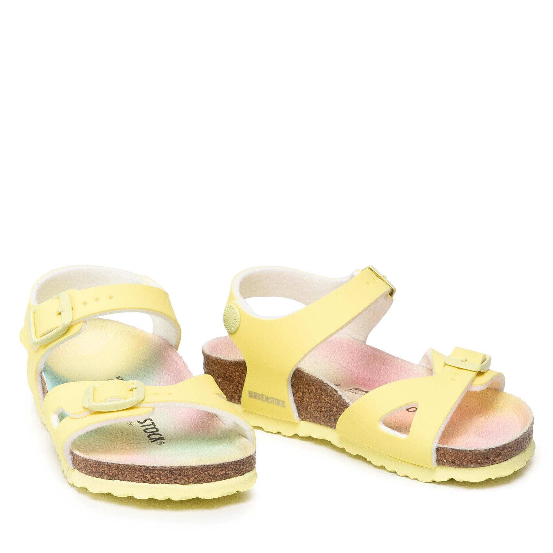 Birkenstock Сандали Rio Kids 1022220 Жълт - Pepit.bg
