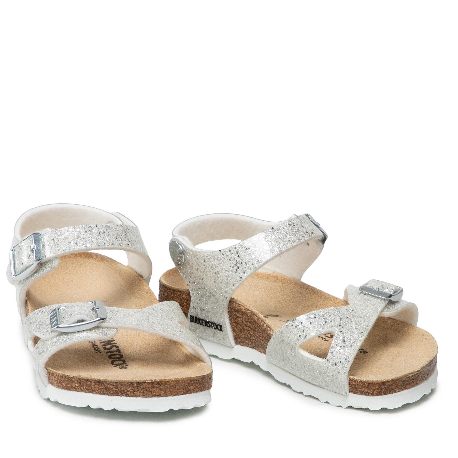 Birkenstock Сандали Rio Kids 1022240 Сребрист - Pepit.bg