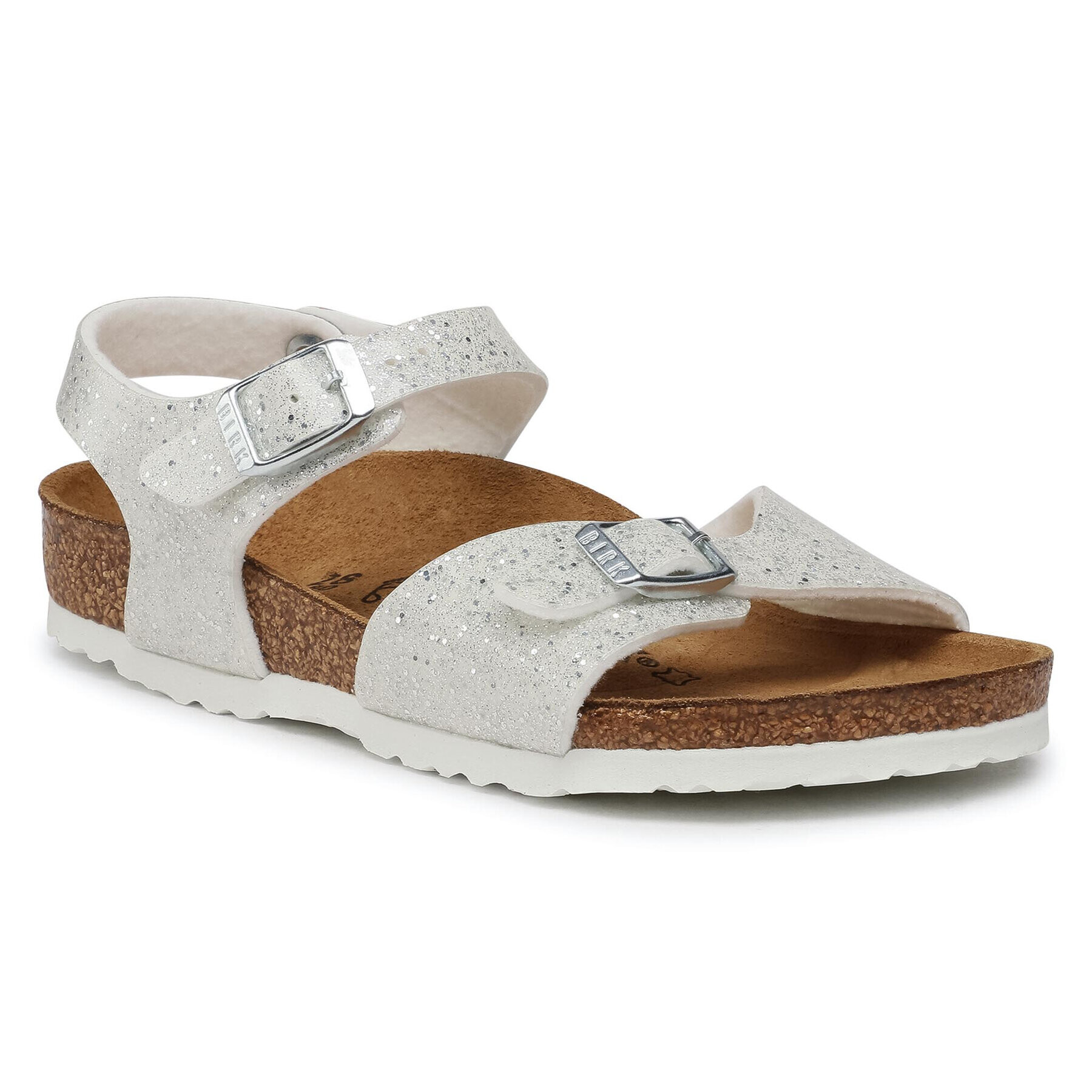 Birkenstock Сандали Rio Plain 1015657 Сребрист - Pepit.bg