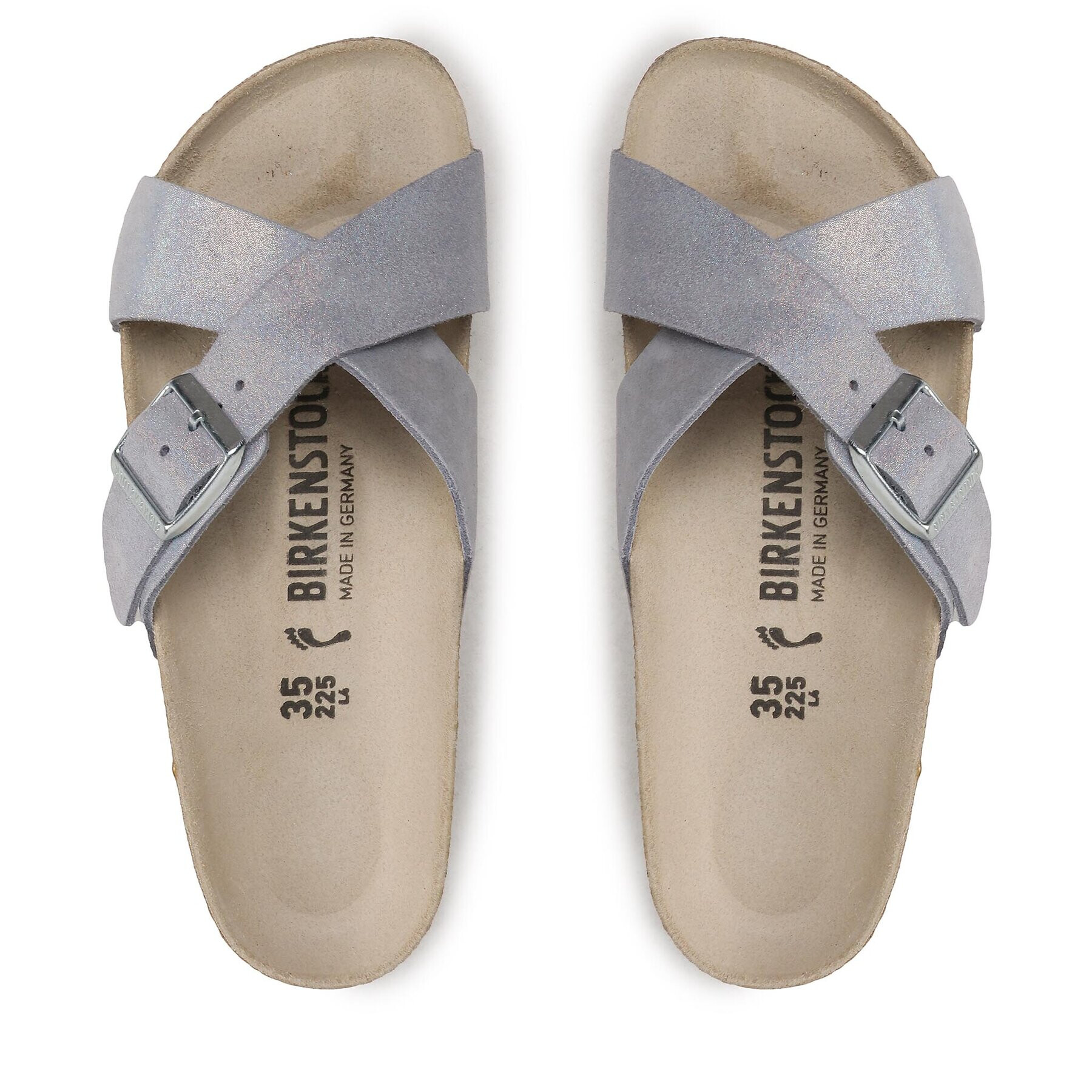 Birkenstock Чехли Siena 1024212 Виолетов - Pepit.bg