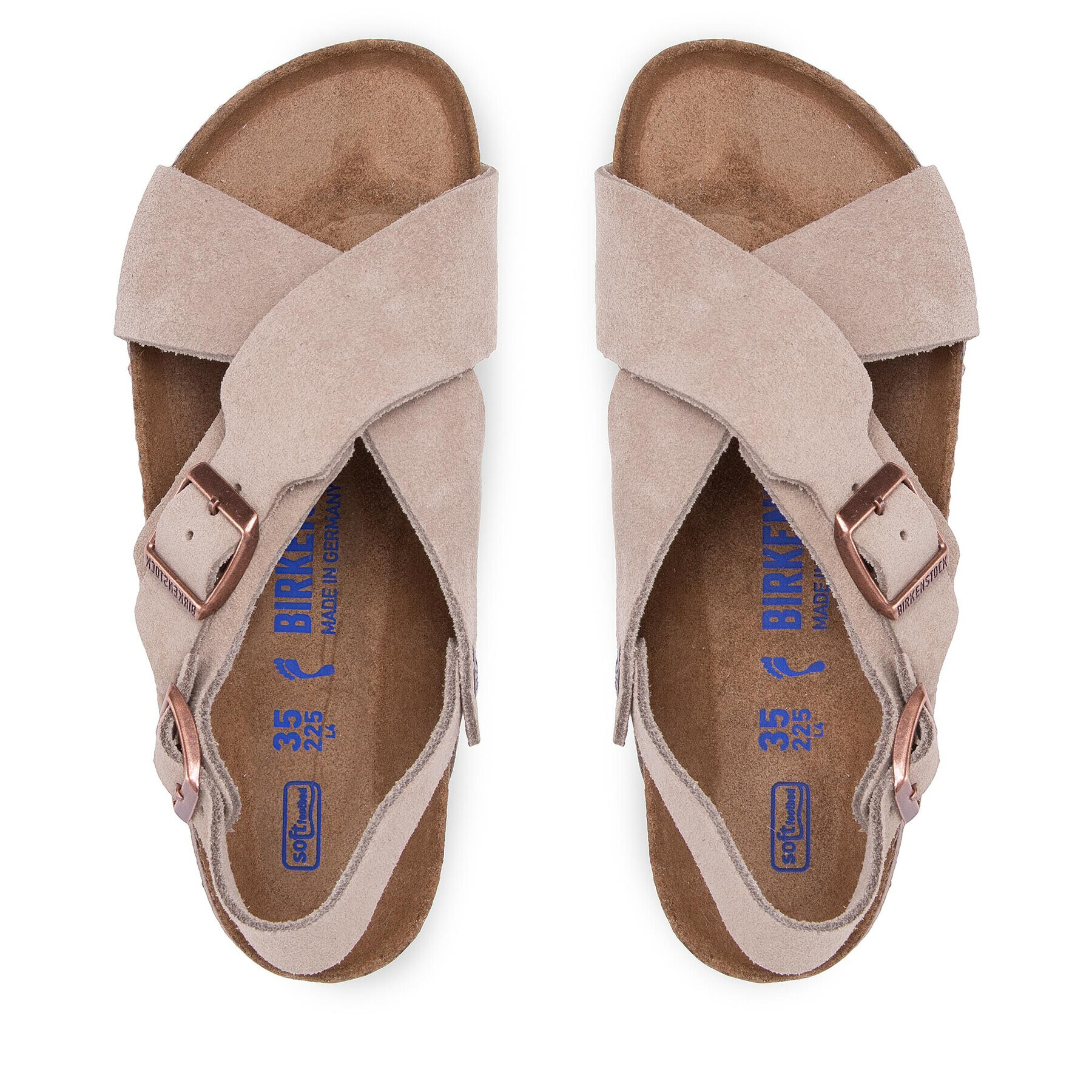 Birkenstock Сандали Tulum SFB 1023282 Бежов - Pepit.bg