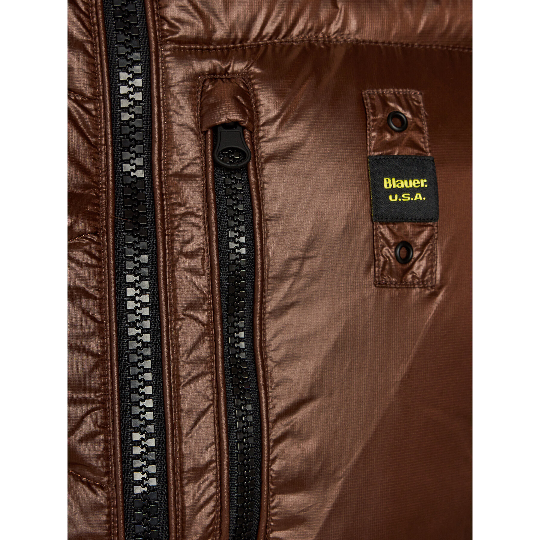Blauer Елек 23WBLUX03006 Кафяв Regular Fit - Pepit.bg