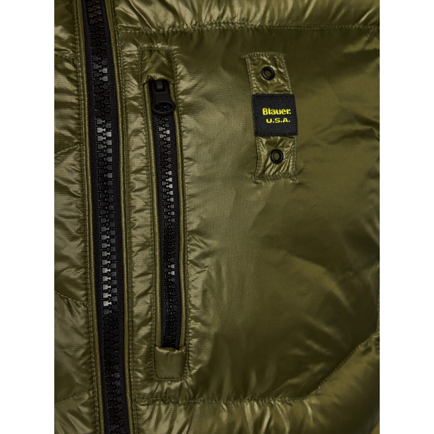 Blauer Елек 23WBLUX03006 Зелен Regular Fit - Pepit.bg