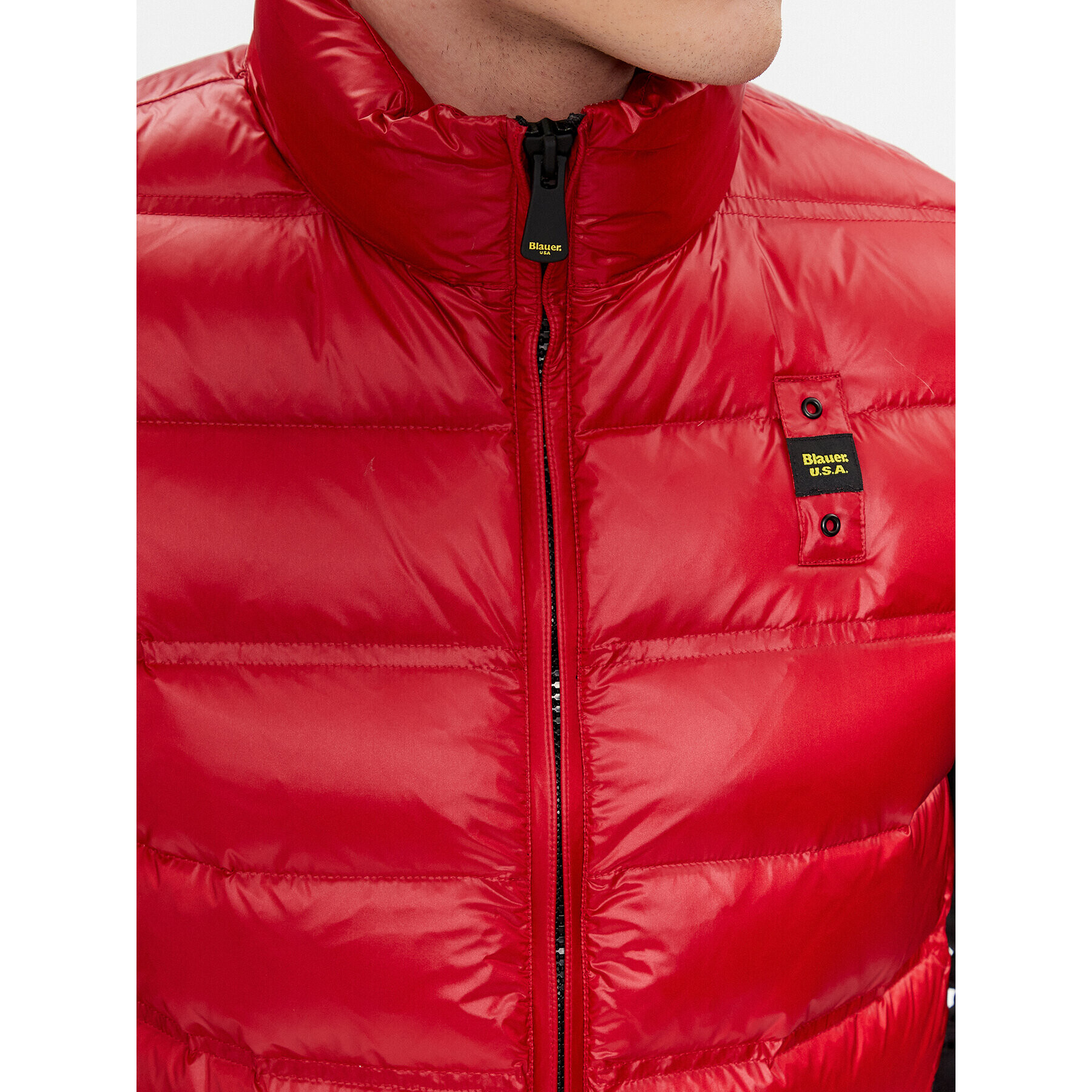Blauer Елек 23WBLUX03100 Червен Regular Fit - Pepit.bg