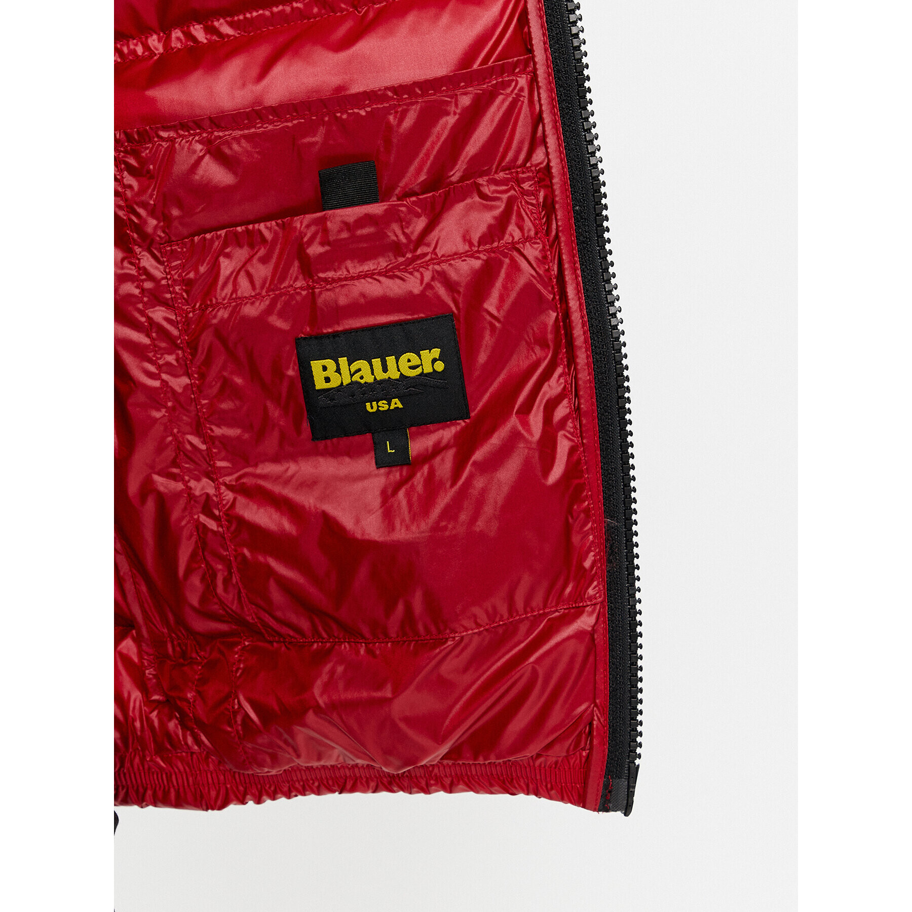 Blauer Елек 23WBLUX03100 Червен Regular Fit - Pepit.bg