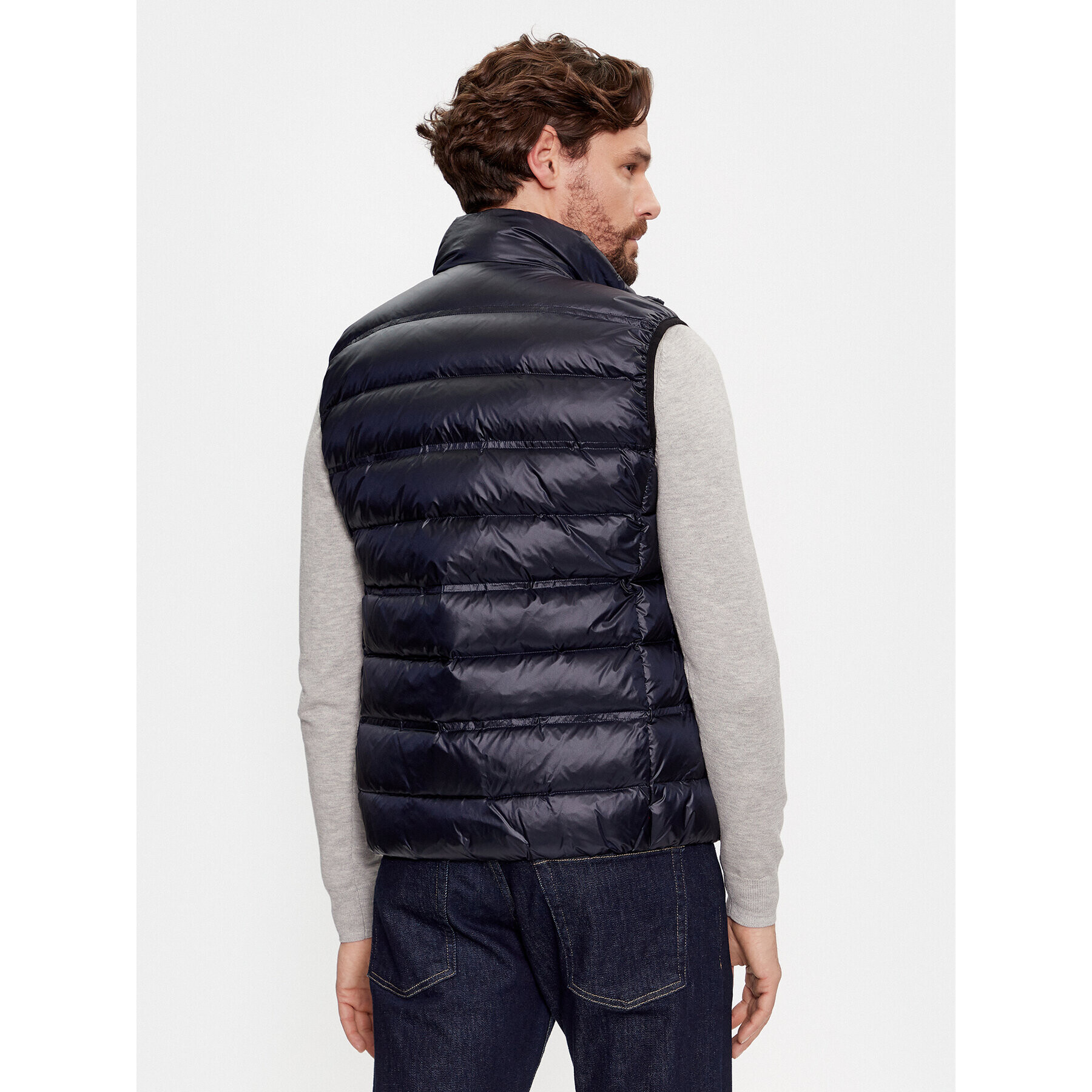 Blauer Елек 23WBLUX03100 Син Regular Fit - Pepit.bg