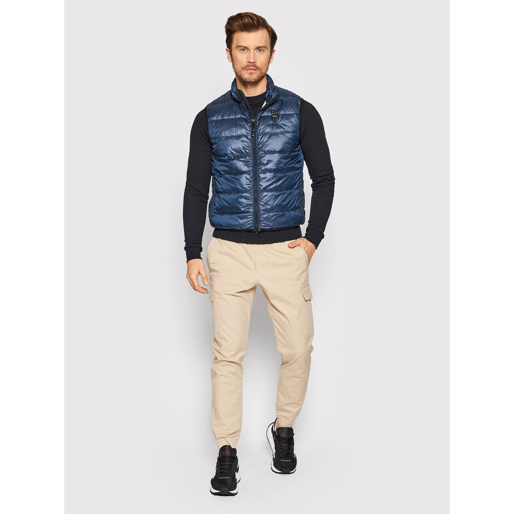 Blauer Елек Daryl BLUX03040 006235 Тъмносин Regular Fit - Pepit.bg