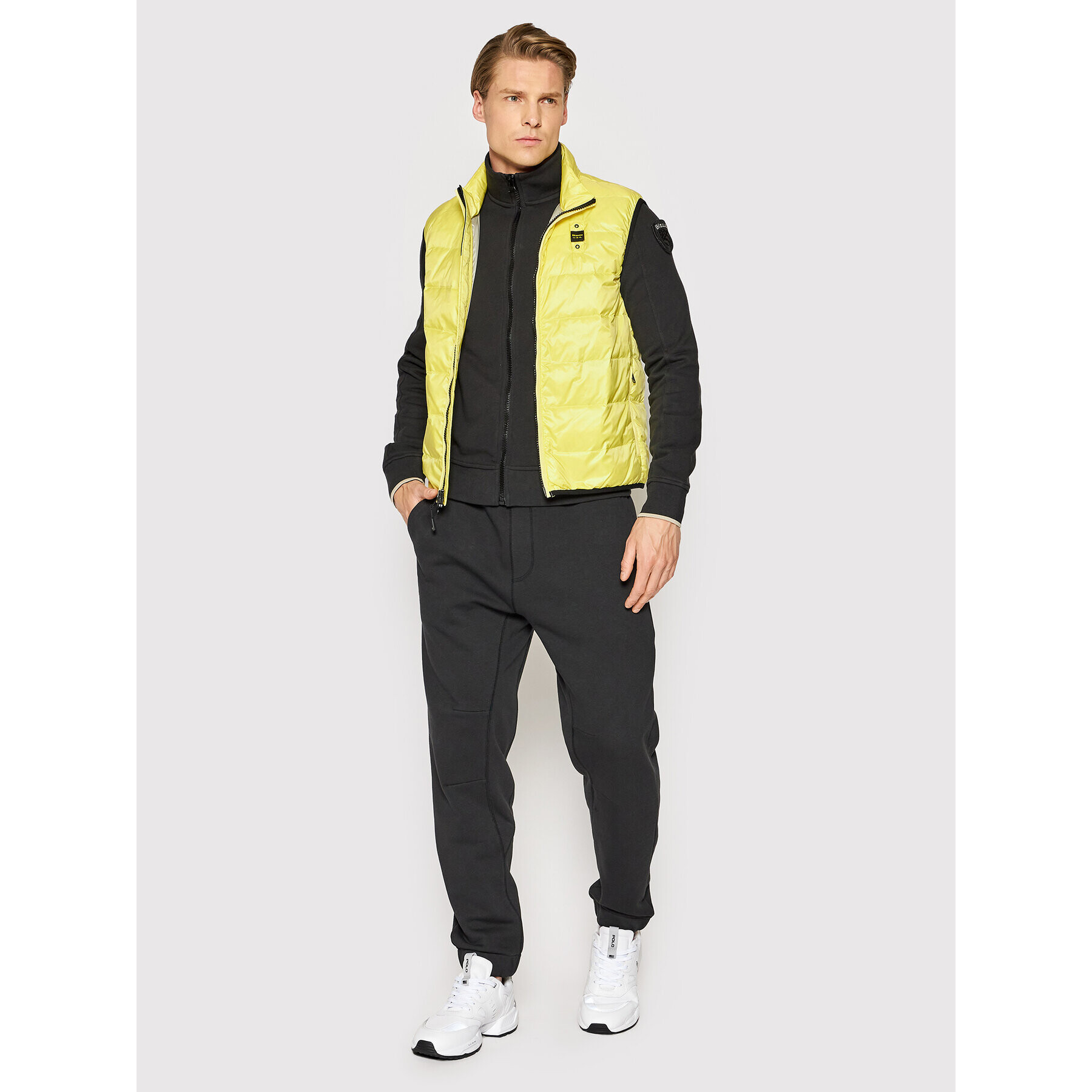 Blauer Елек Daryl BLUX03040 006235 Жълт Regular Fit - Pepit.bg