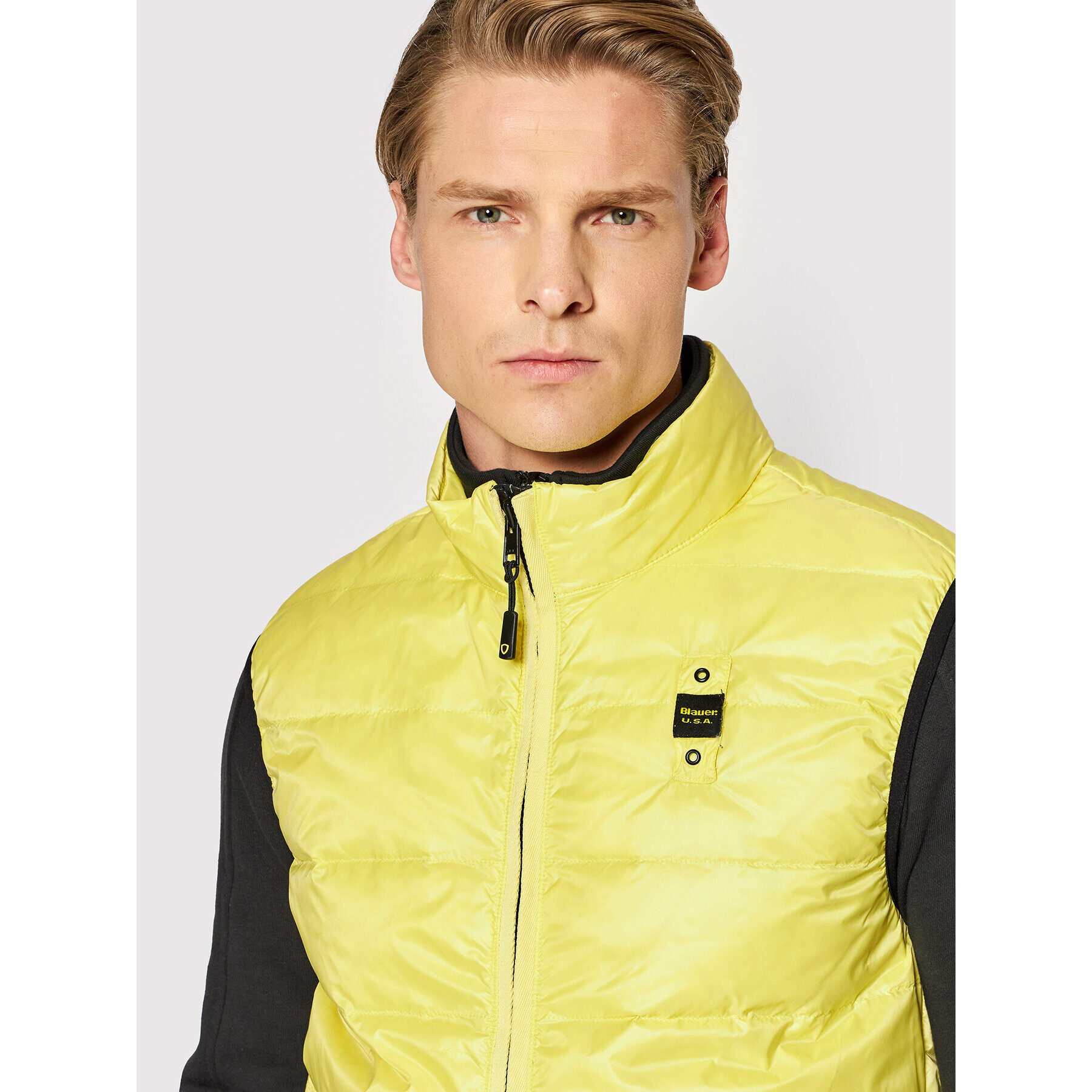 Blauer Елек Daryl BLUX03040 006235 Жълт Regular Fit - Pepit.bg