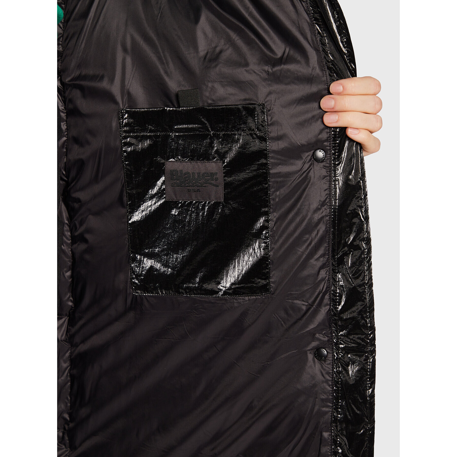 Blauer Елек Erika BLDX03024 006364 Черен Regular Fit - Pepit.bg