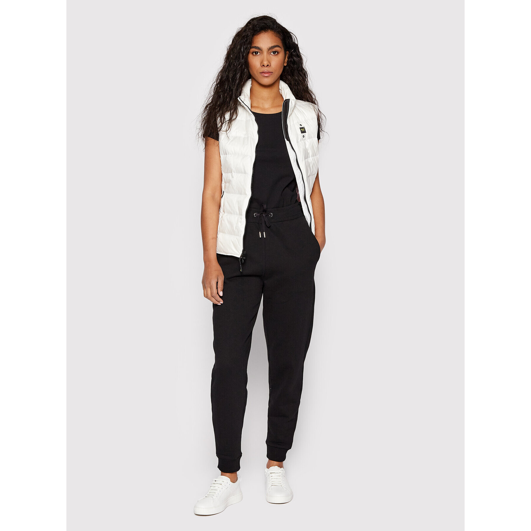 Blauer Елек Melinda BLDX03158 005050 Бял Regular Fit - Pepit.bg