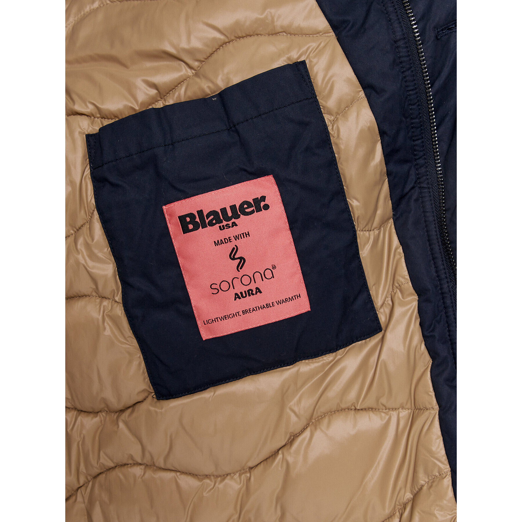 Blauer Парка 23WBLUK02061 Син Regular Fit - Pepit.bg