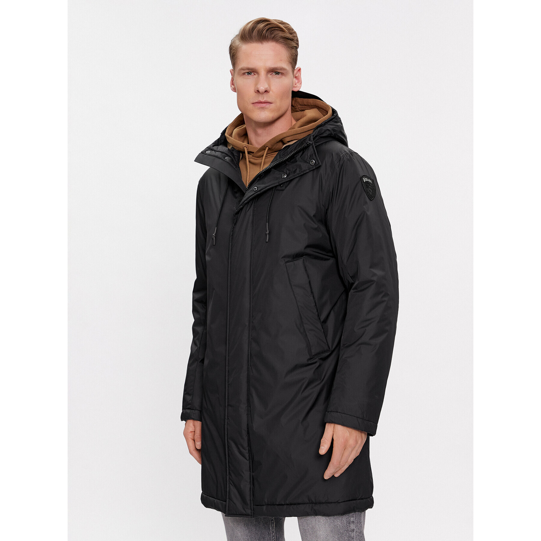Blauer Парка 23WBLUK11014 Черен Regular Fit - Pepit.bg
