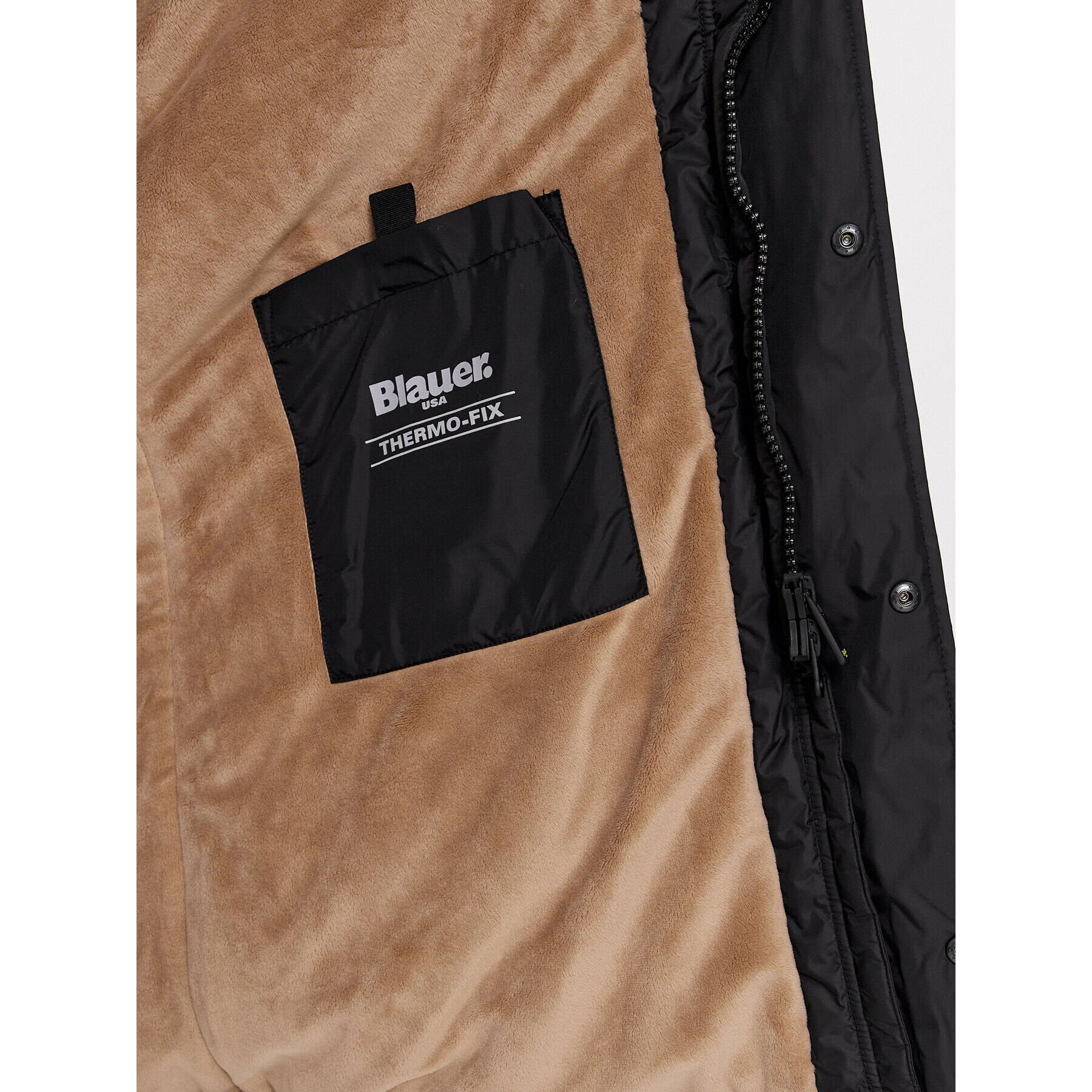 Blauer Парка 23WBLUK11014 Черен Regular Fit - Pepit.bg