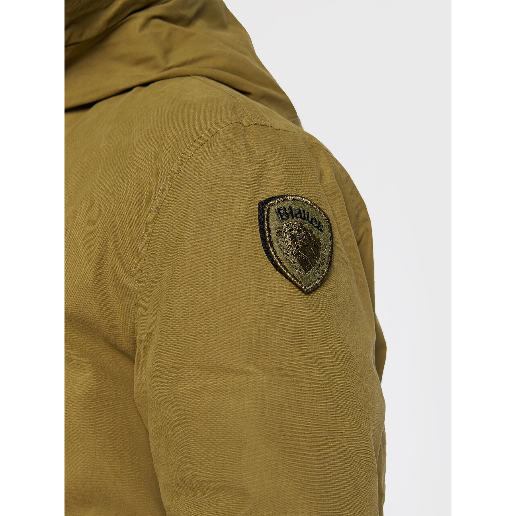 Blauer Парка Militare Otis BLUK03232 006362 Зелен Regular Fit - Pepit.bg