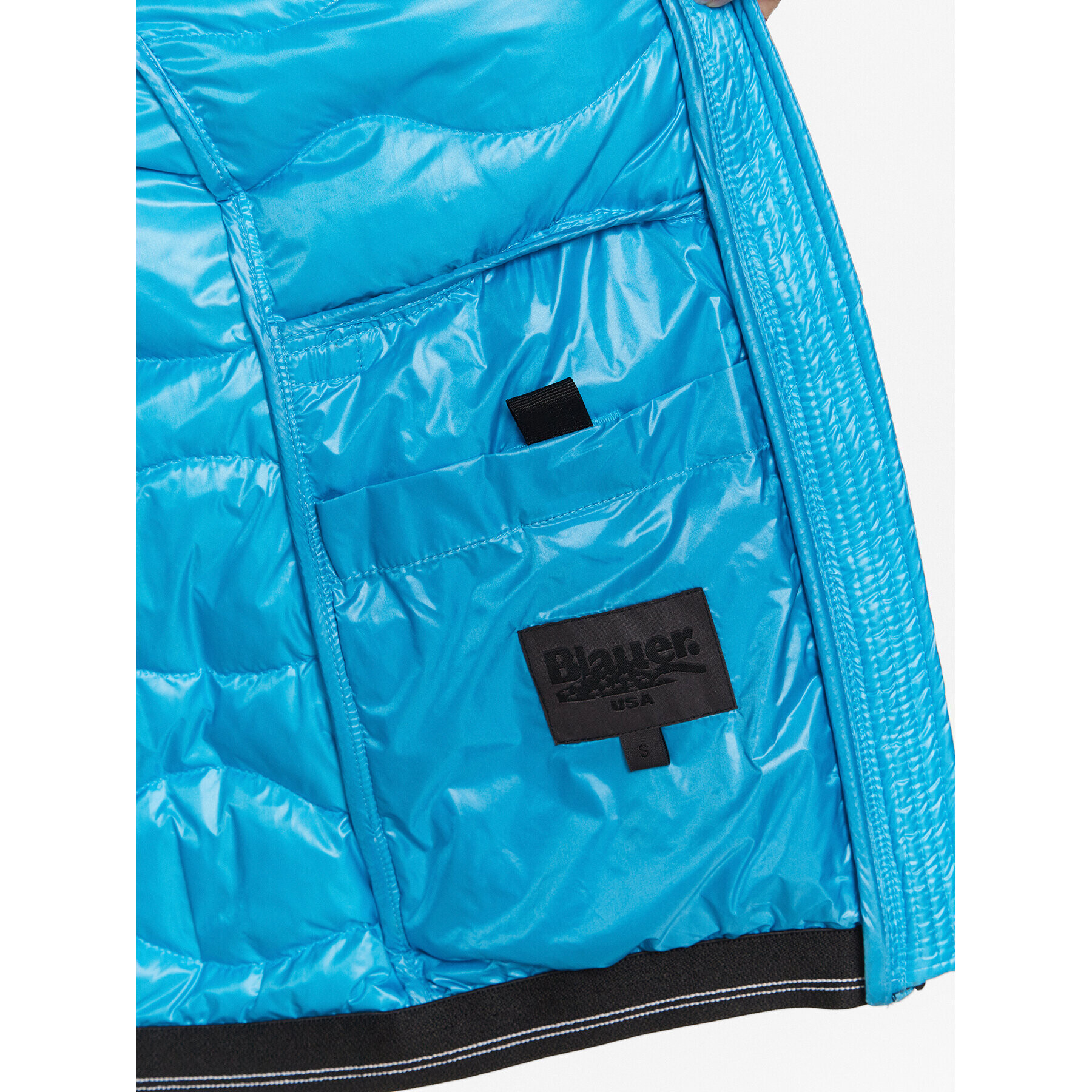 Blauer Преходно яке Aria 23SBLDC03010 Син Regular Fit - Pepit.bg