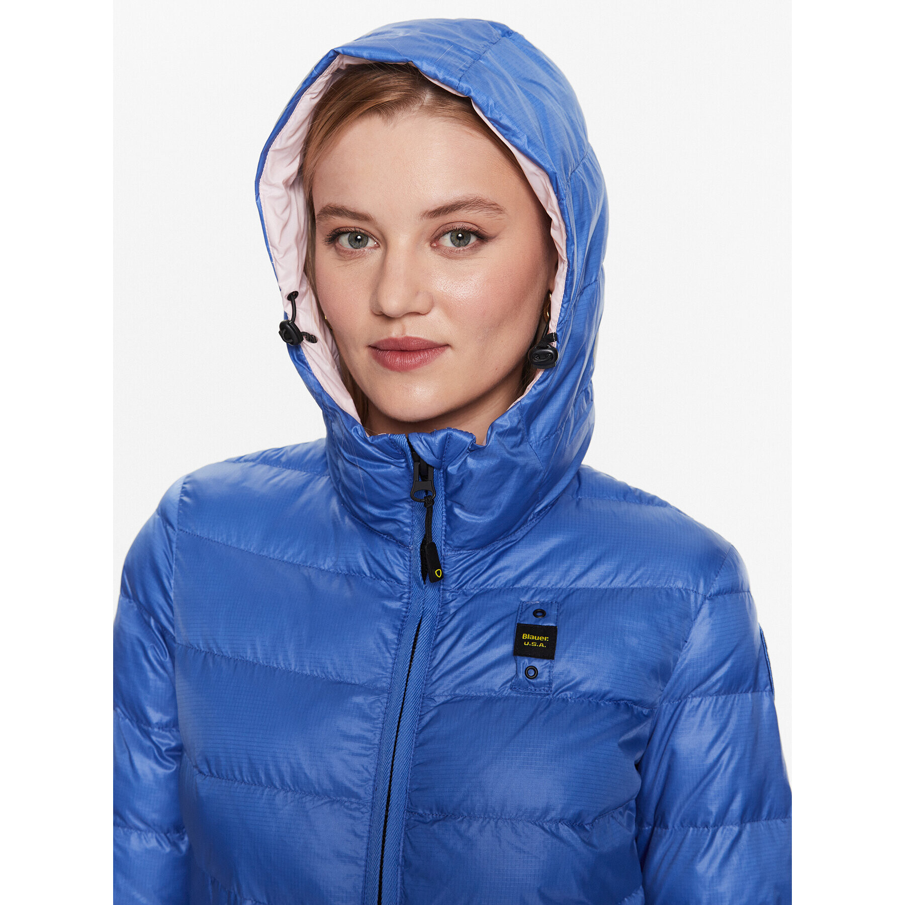 Blauer Преходно яке Charlotte 23SBLDC02042 Син Regular Fit - Pepit.bg