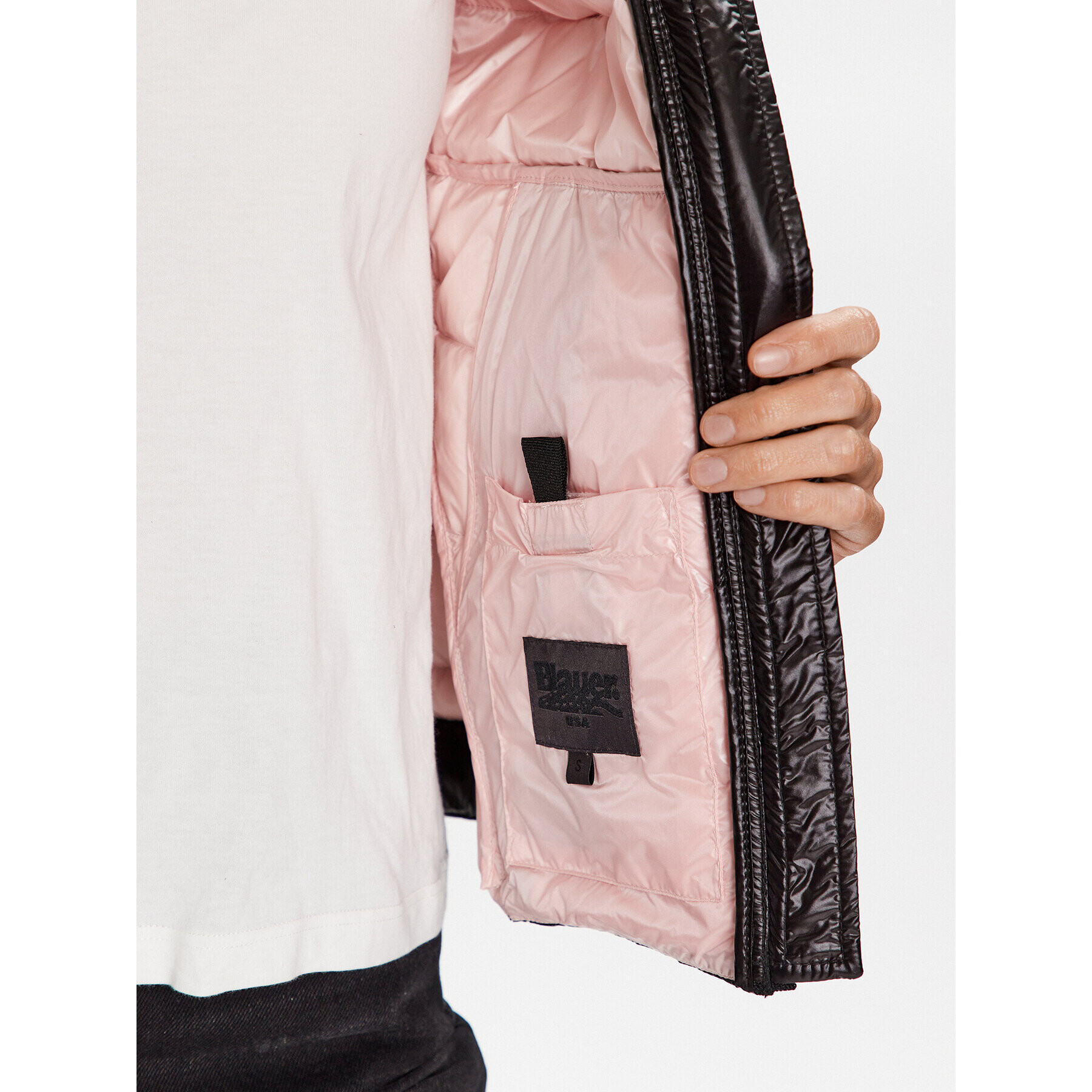 Blauer Преходно яке Ella 23SBLDC03009 Черен Regular Fit - Pepit.bg