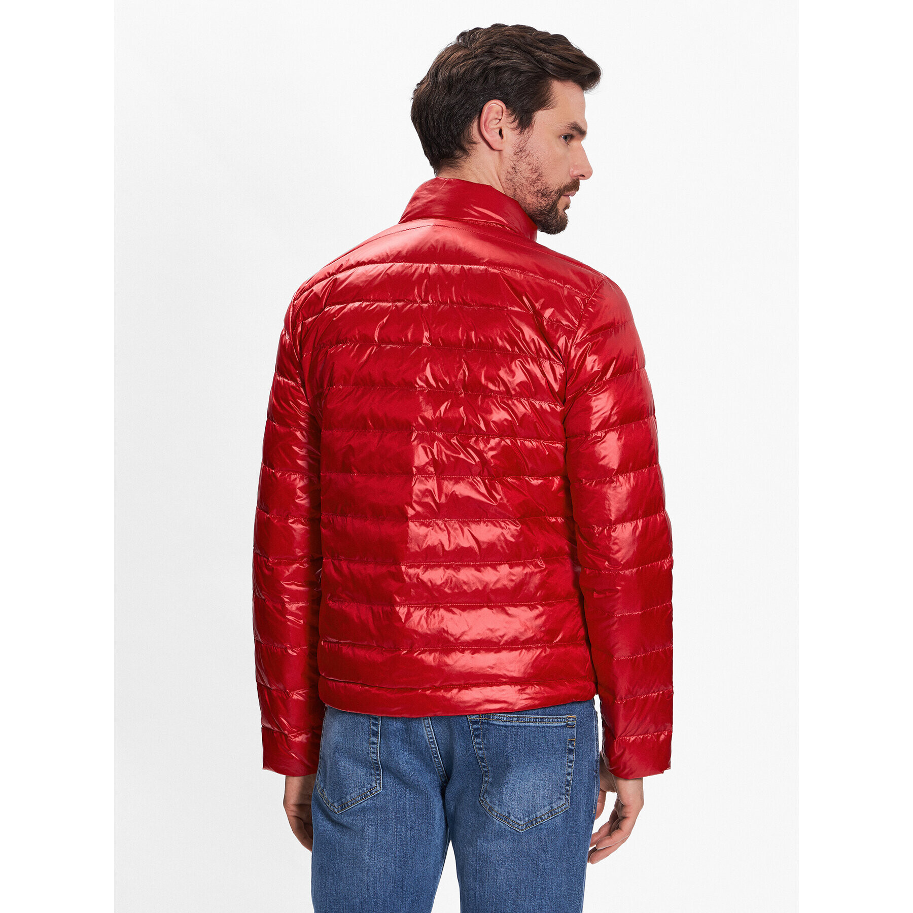 Blauer Преходно яке Jackson 23SBLUC03036 Червен Regular Fit - Pepit.bg