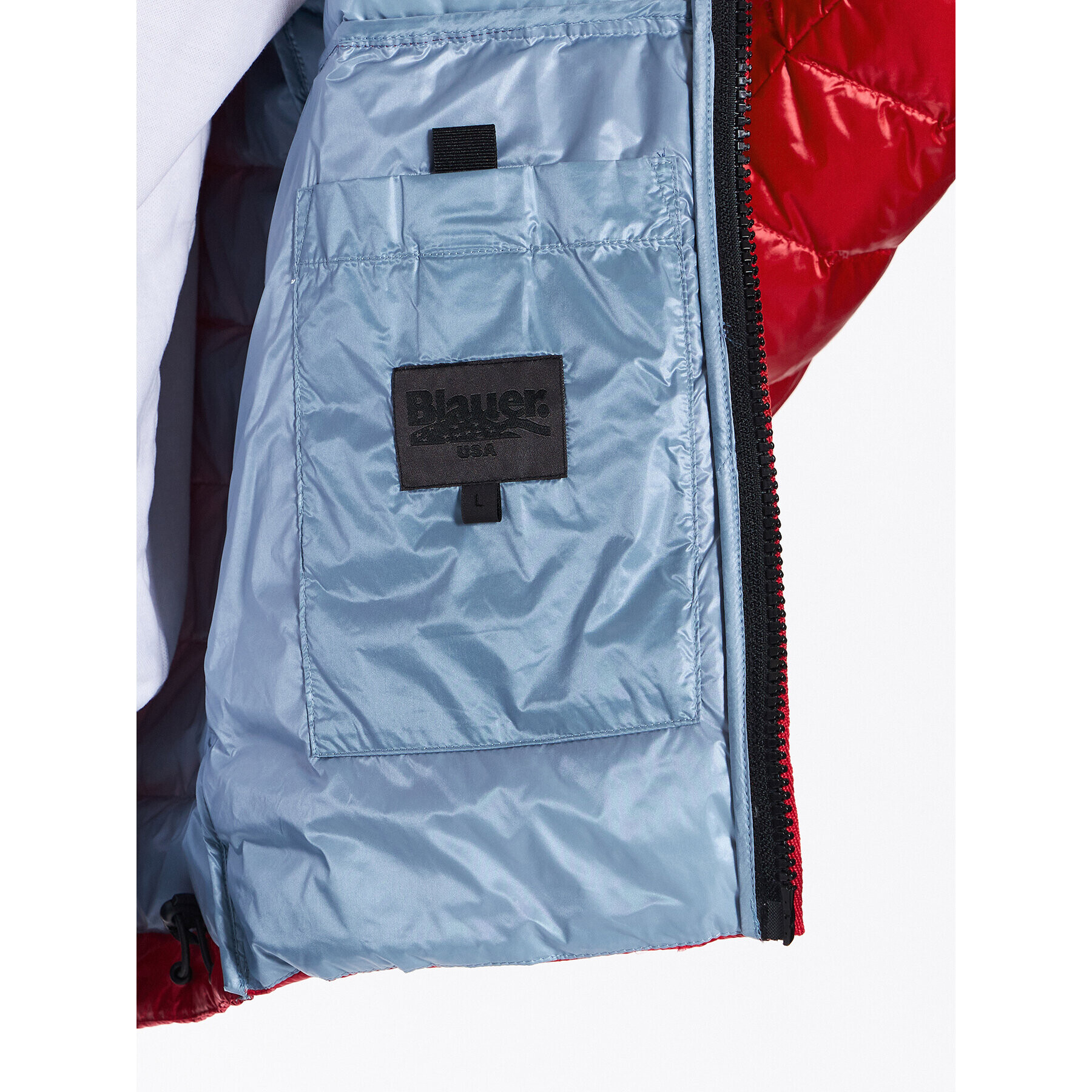 Blauer Преходно яке Jackson 23SBLUC03036 Червен Regular Fit - Pepit.bg