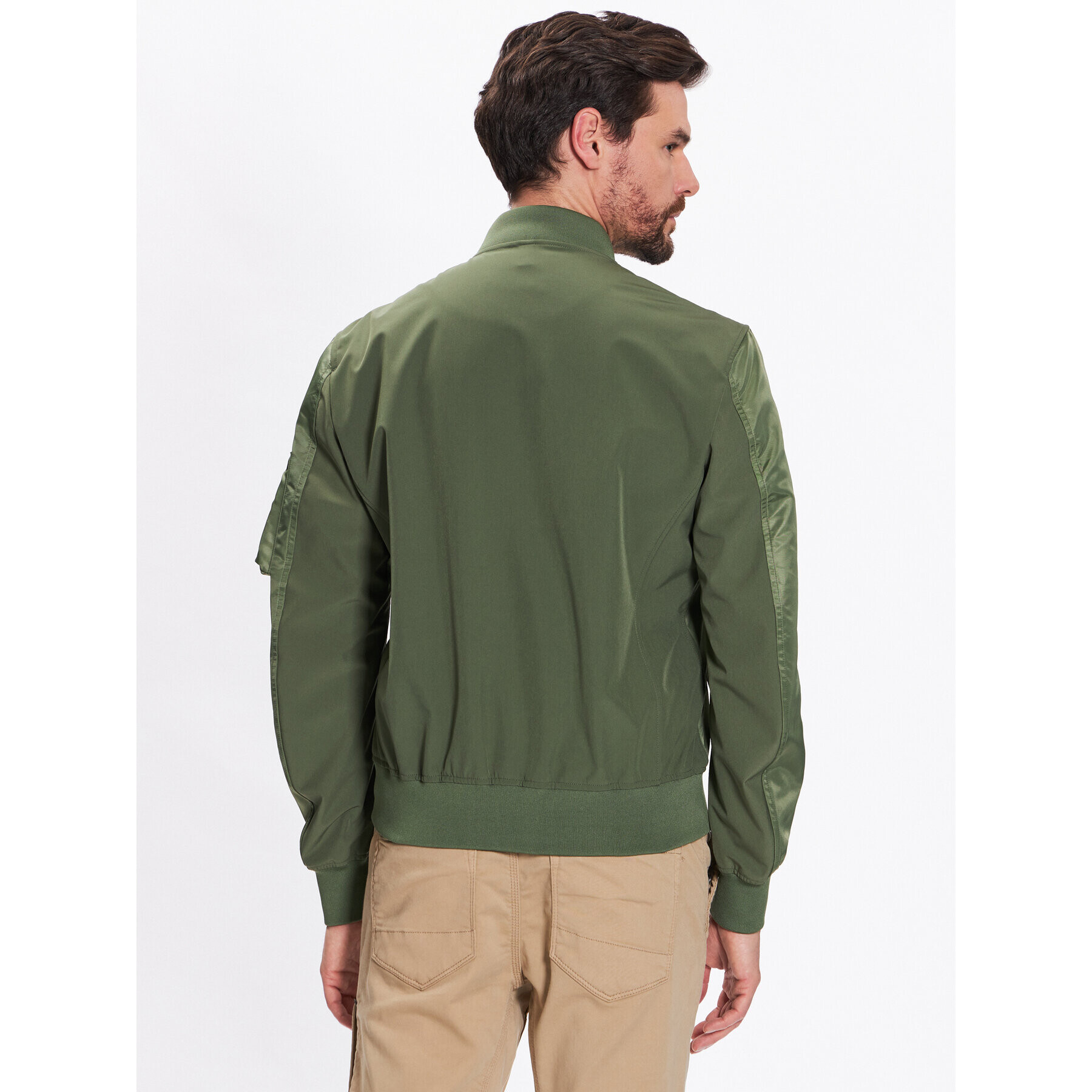 Blauer Преходно яке Kai 23SBLUC04118 Зелен Regular Fit - Pepit.bg