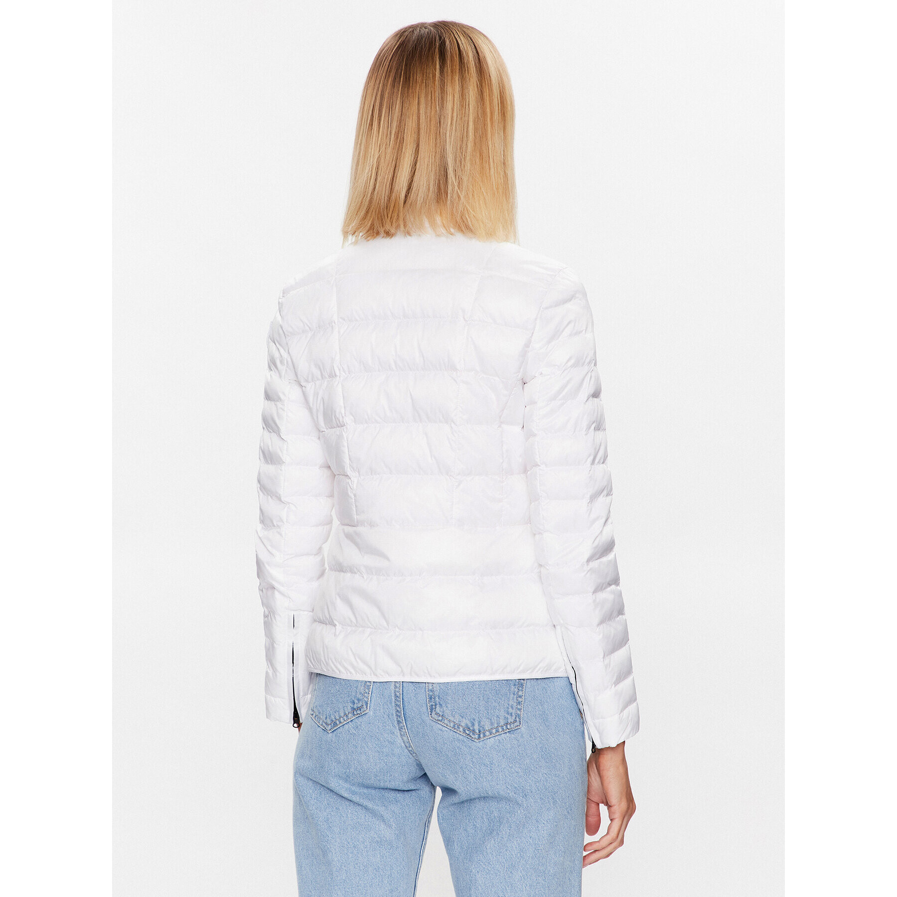 Blauer Преходно яке Mia 23SBLDC02023 Бял Regular Fit - Pepit.bg