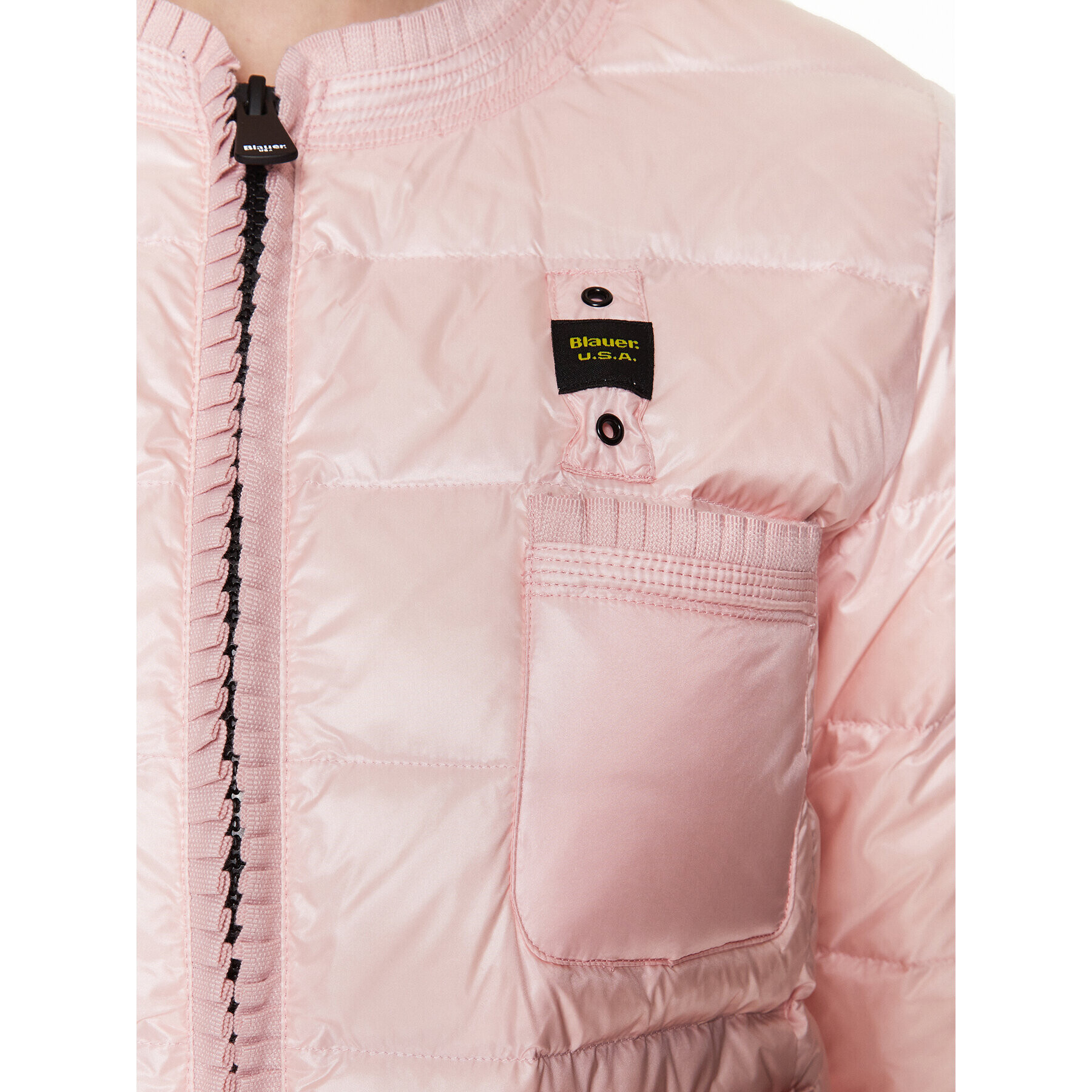 Blauer Преходно яке Mila 23SBLDC03011 Розов Regular Fit - Pepit.bg