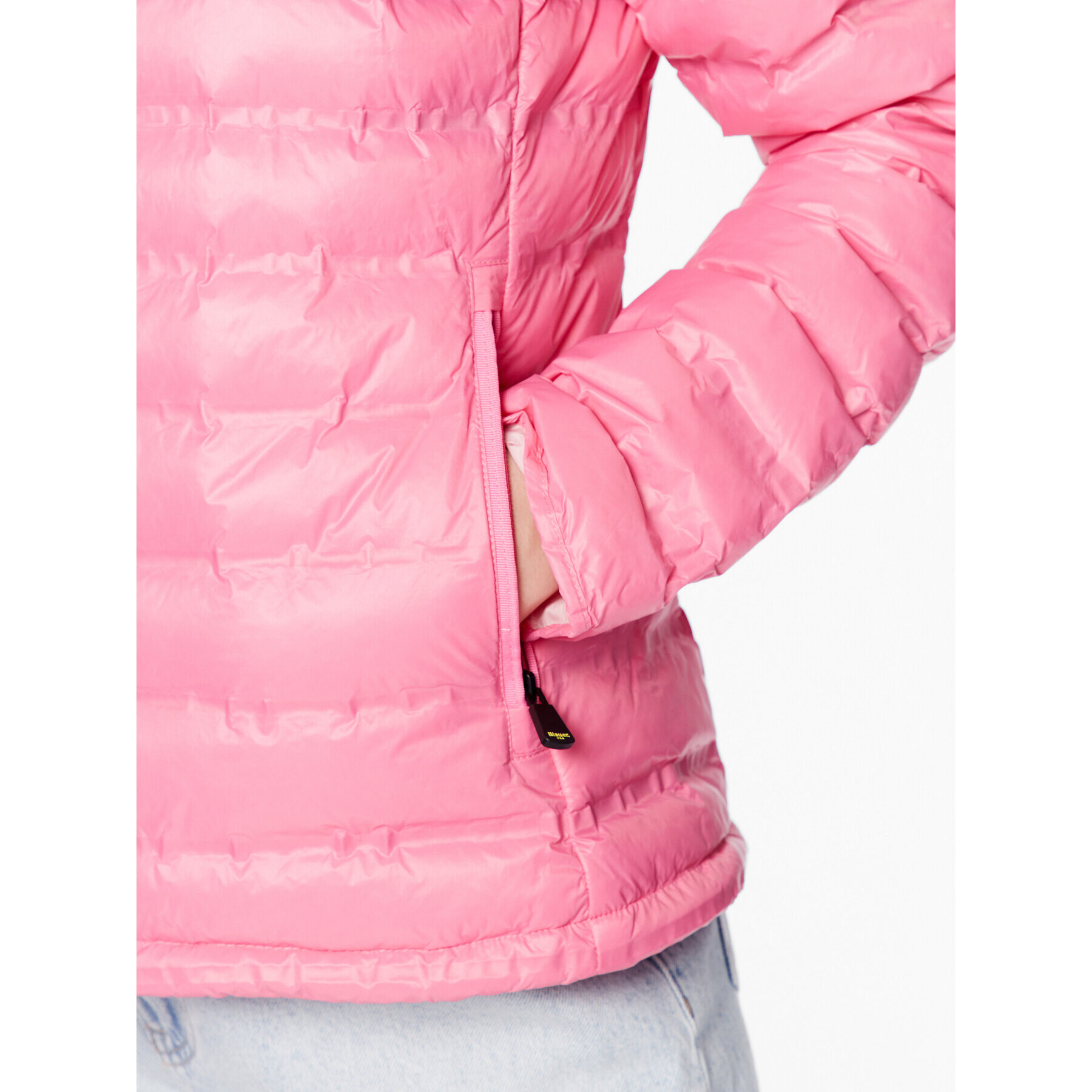 Blauer Преходно яке Sophia 23SBLDC02013 Розов Regular Fit - Pepit.bg