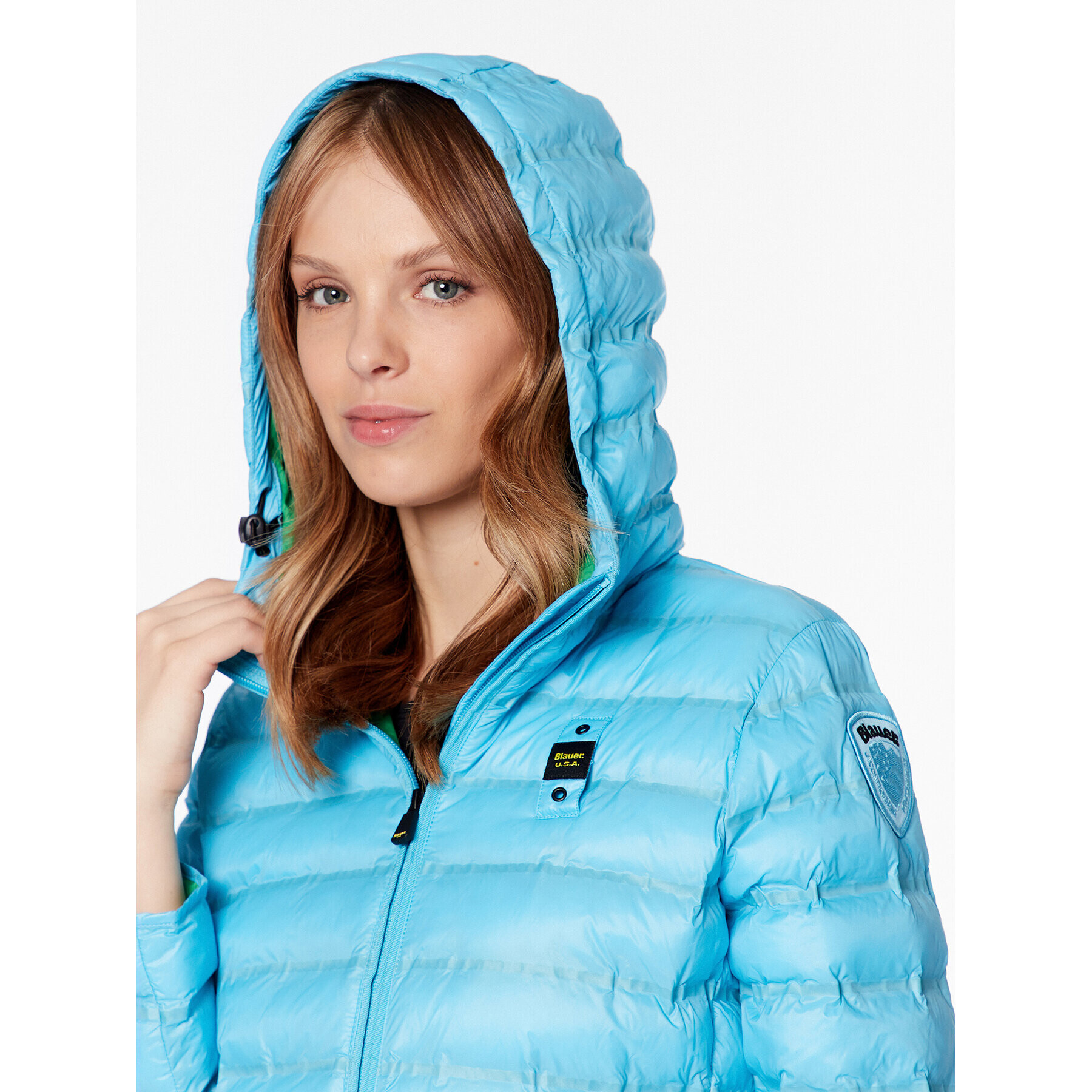 Blauer Преходно яке Sophia 23SBLDC02013 Син Regular Fit - Pepit.bg
