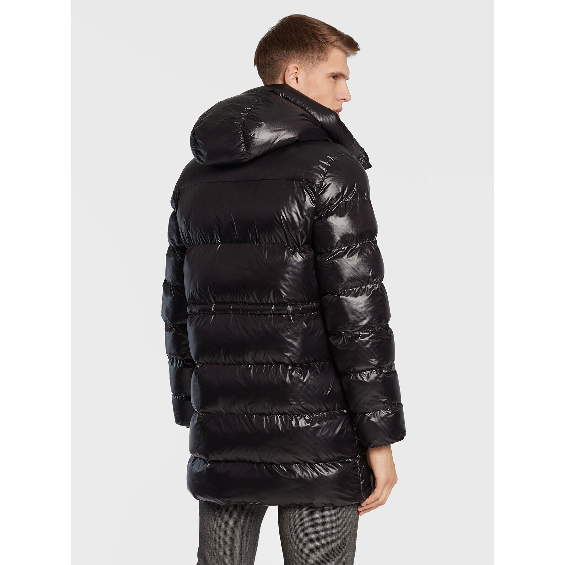 Blauer Пухено яке BLUK02197 005958 Черен Regular Fit - Pepit.bg