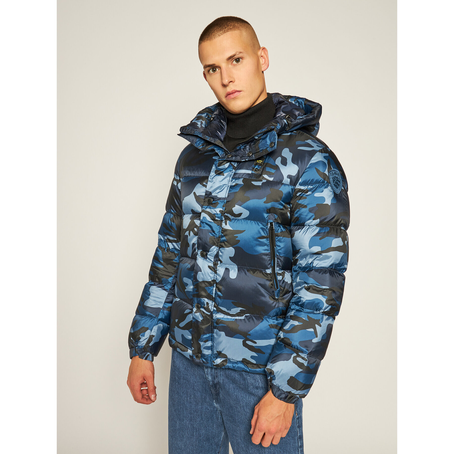 Blauer Пухено яке Corti 20WBLUC03069 005776 Син Regular Fit - Pepit.bg