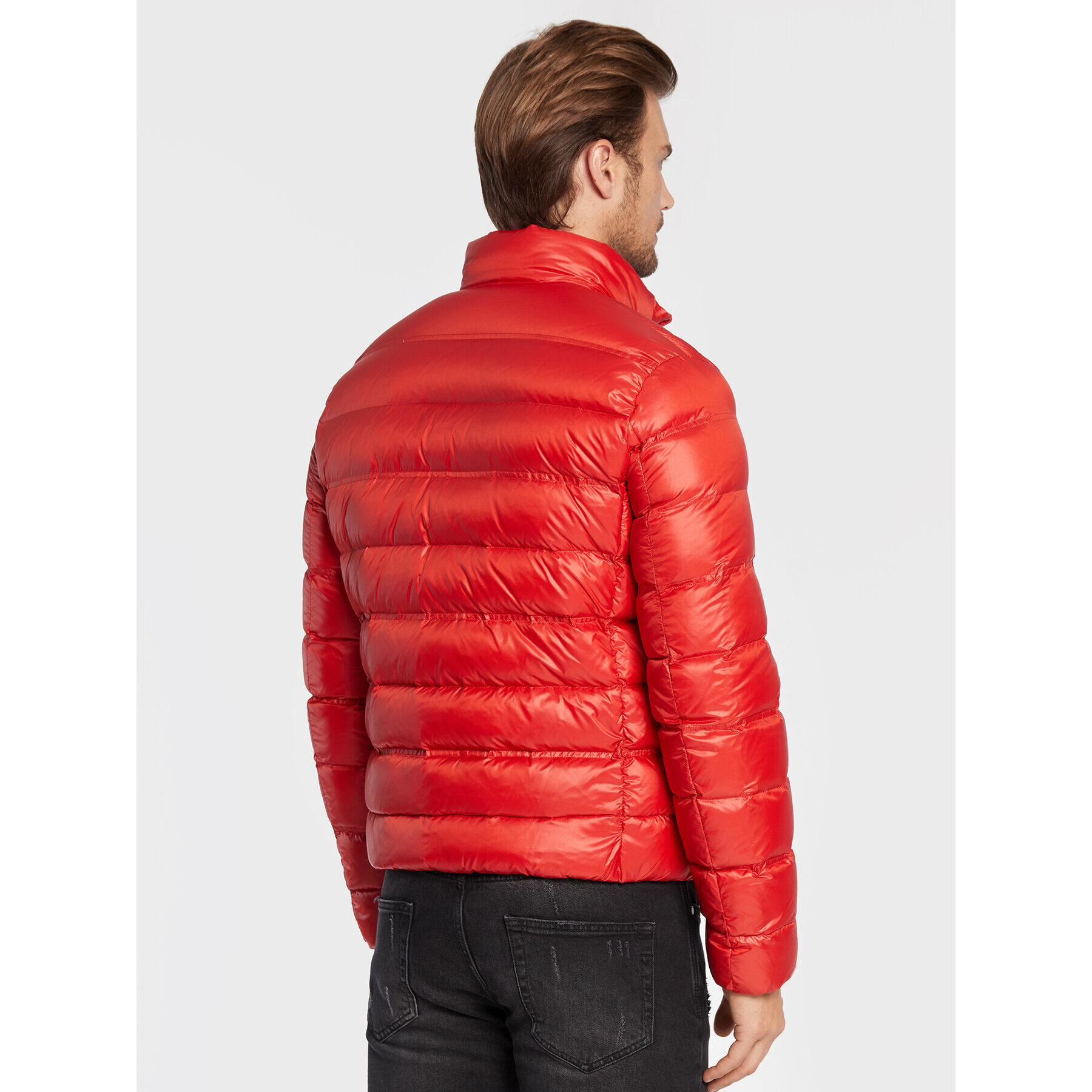 Blauer Пухено яке Seth BLUC03010 006360 Червен Regular Fit - Pepit.bg