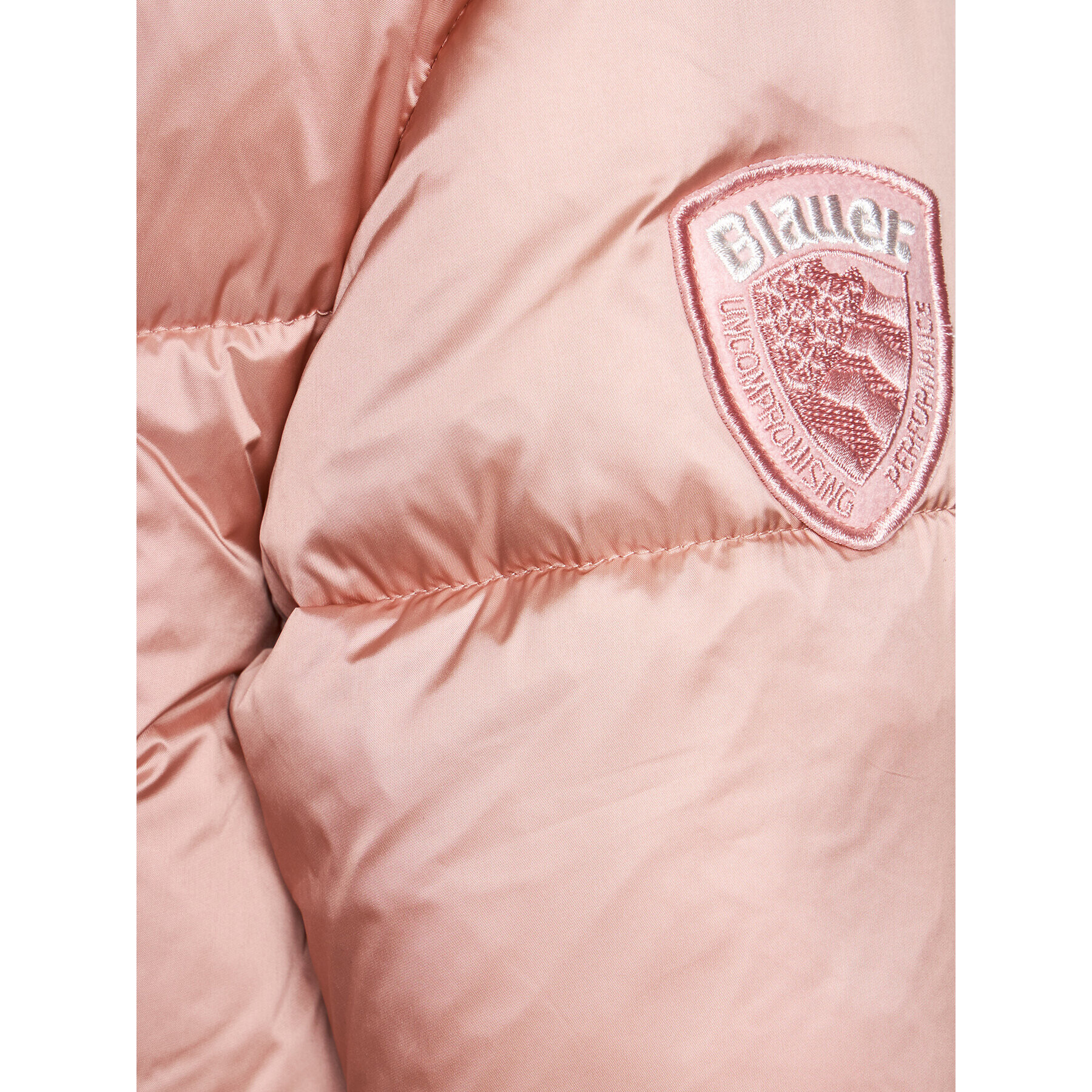Blauer Пухено яке 23WBLDC02037 Розов Regular Fit - Pepit.bg
