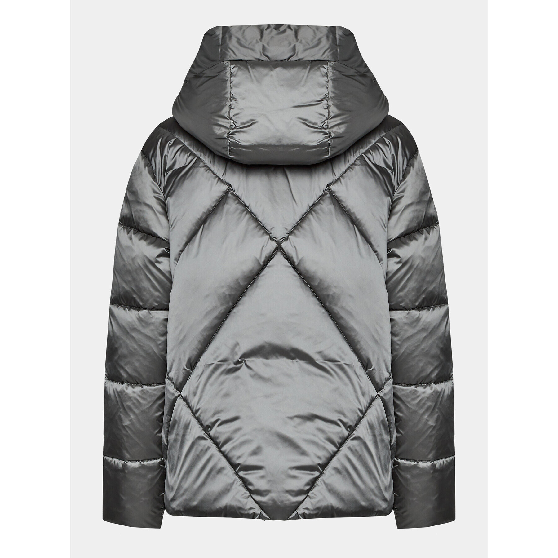 Blauer Пухено яке 23WBLDC02037 Сив Regular Fit - Pepit.bg