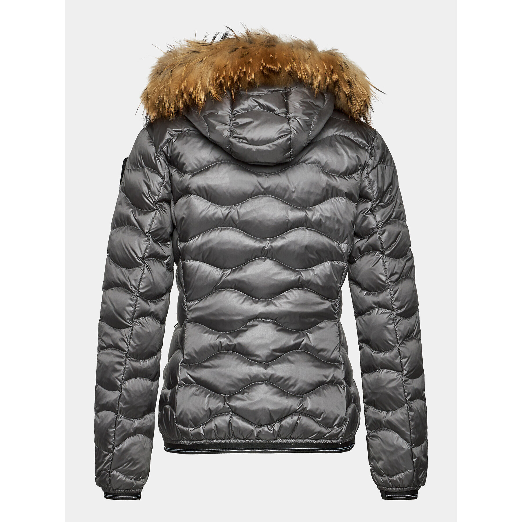 Blauer Пухено яке 23WBLDC03093 Сив Regular Fit - Pepit.bg