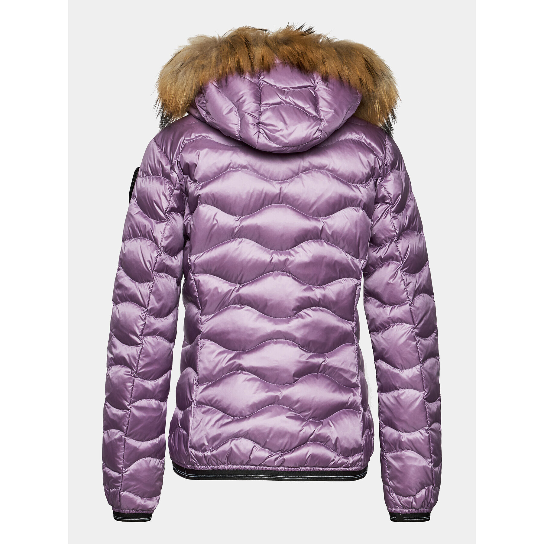 Blauer Пухено яке 23WBLDC03093 Виолетов Regular Fit - Pepit.bg